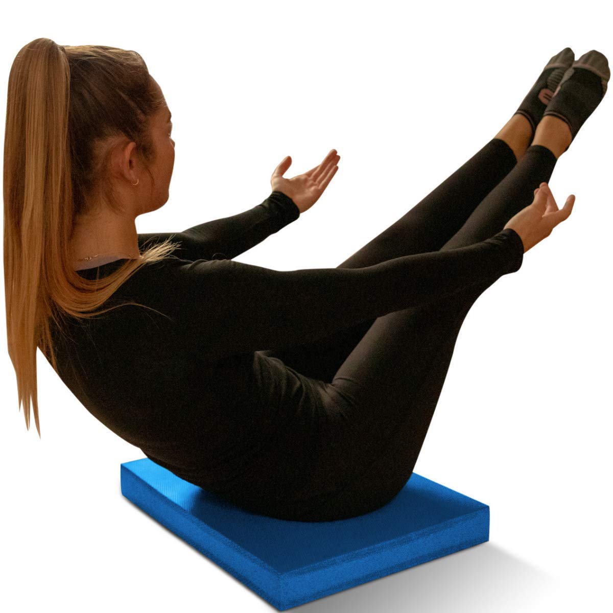 Premium XL Balance Pad for Yoga & Fitness Training - Non-Slip Foam Cushion for Men & Women - Improve Stability, Core Strength & Rehabilitation - Perfect for Home Gym, Physical Therapy & Pilates Workouts