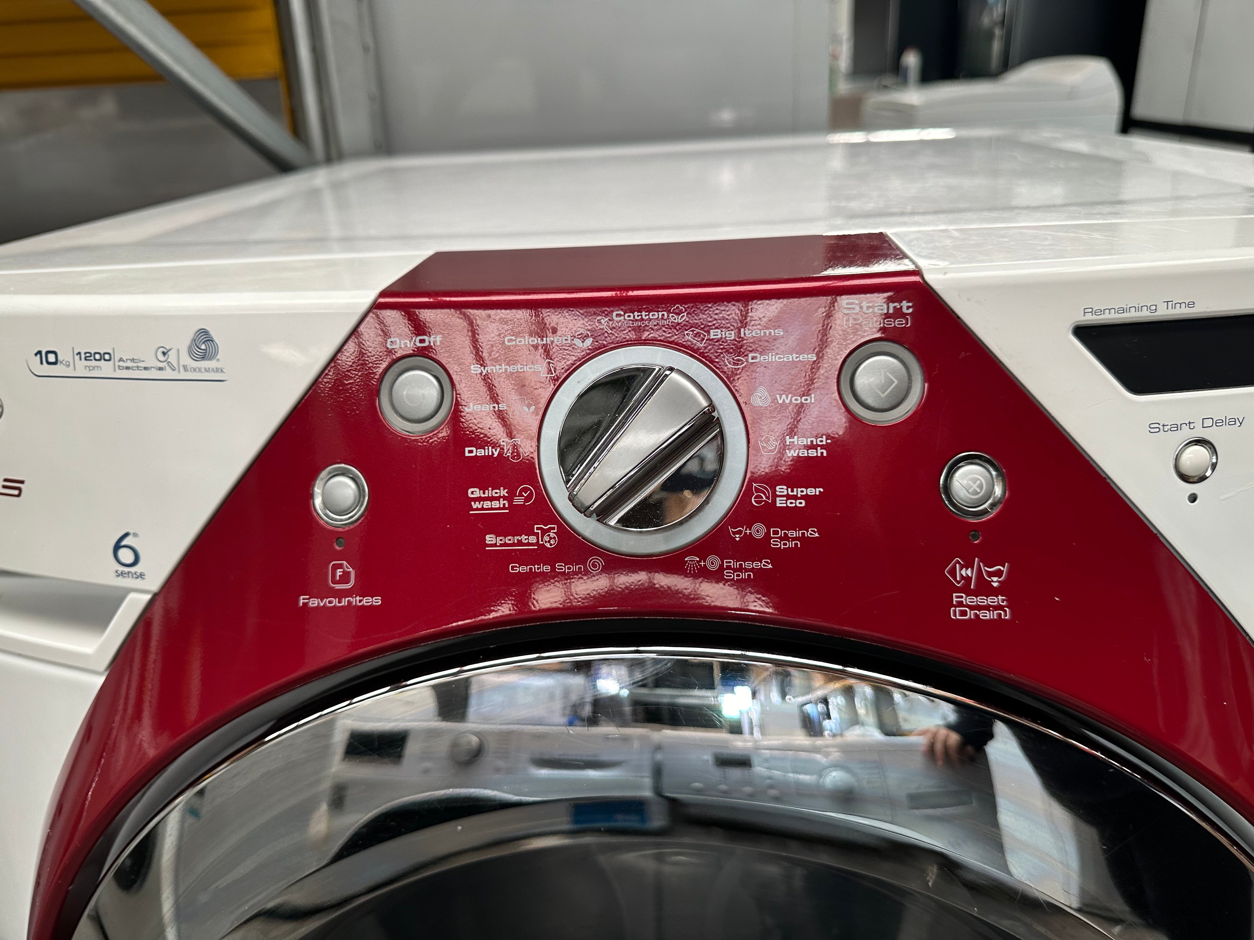 Whirlpool 10kg Front Load Washing Machine | Energy Efficient | German Made | Refurbished | Large Capacity | Perfect for Apartments & Small Laundry Rooms