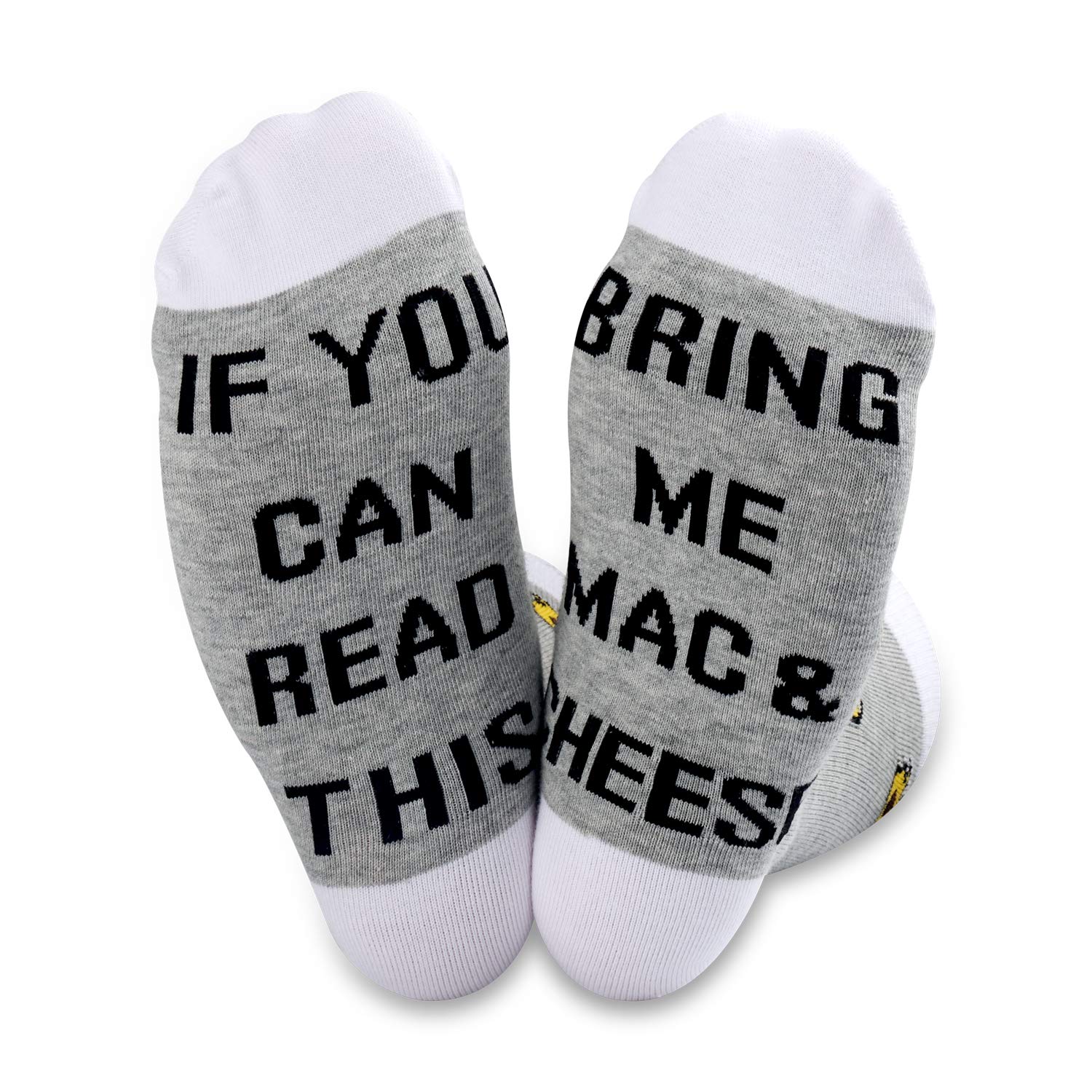 Funny Food Lovers Socks - 'If You Can Read This Bring Me Food' Novelty Gift Socks for Men & Women - Perfect for Cooking Enthusiasts, Chefs, and Foodie Gifts