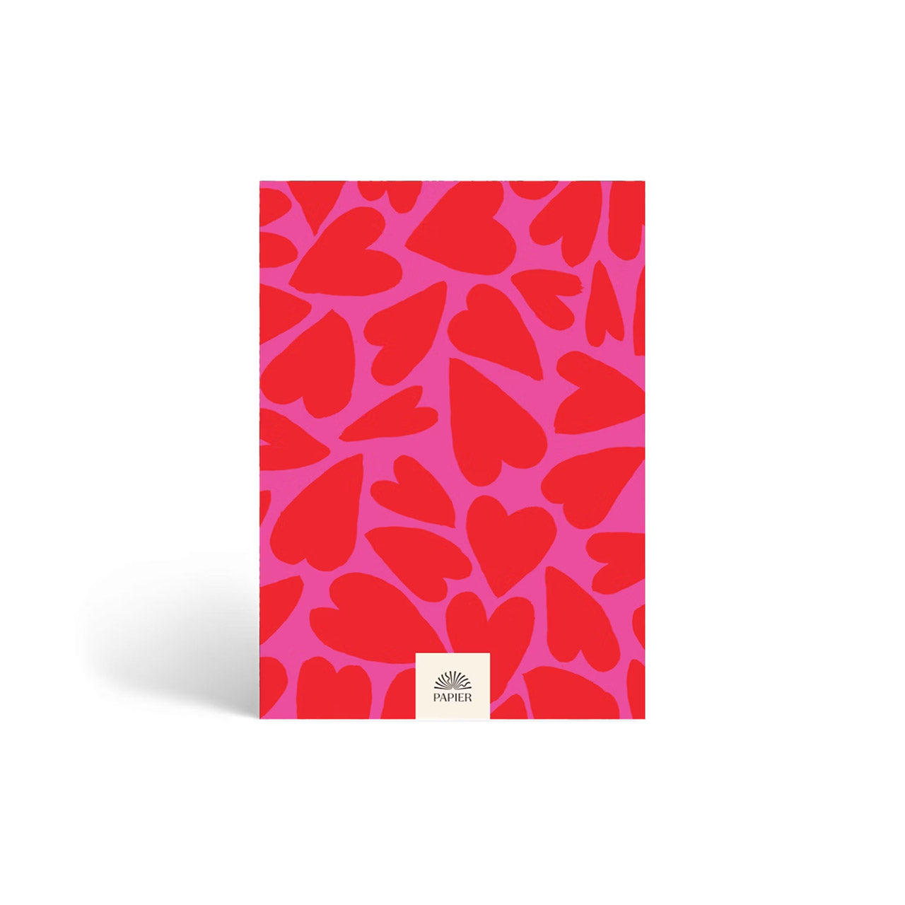 Heart-Themed A5 Notebook - Lined Journal for Writing, Note Taking & Gift Giving - Perfect for School, Office & Daily Inspiration