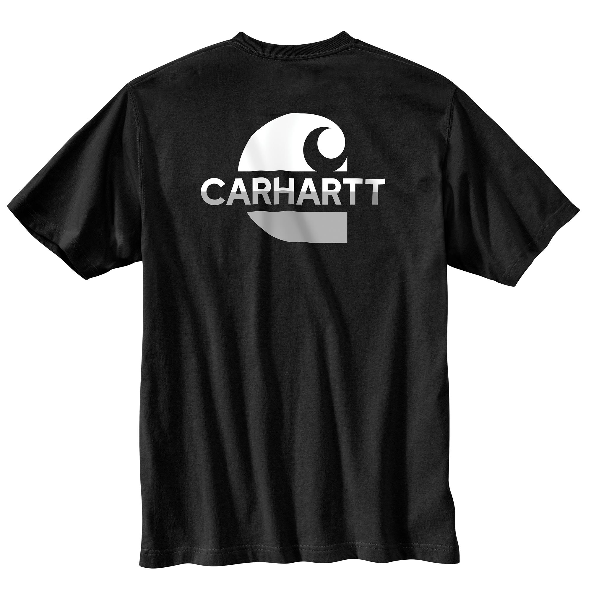 Carhartt Men's Loose Fit Pocket C Graphic Short Sleeve T-Shirt - Comfortable Casual Workwear for Outdoor Activities & Everyday Wear