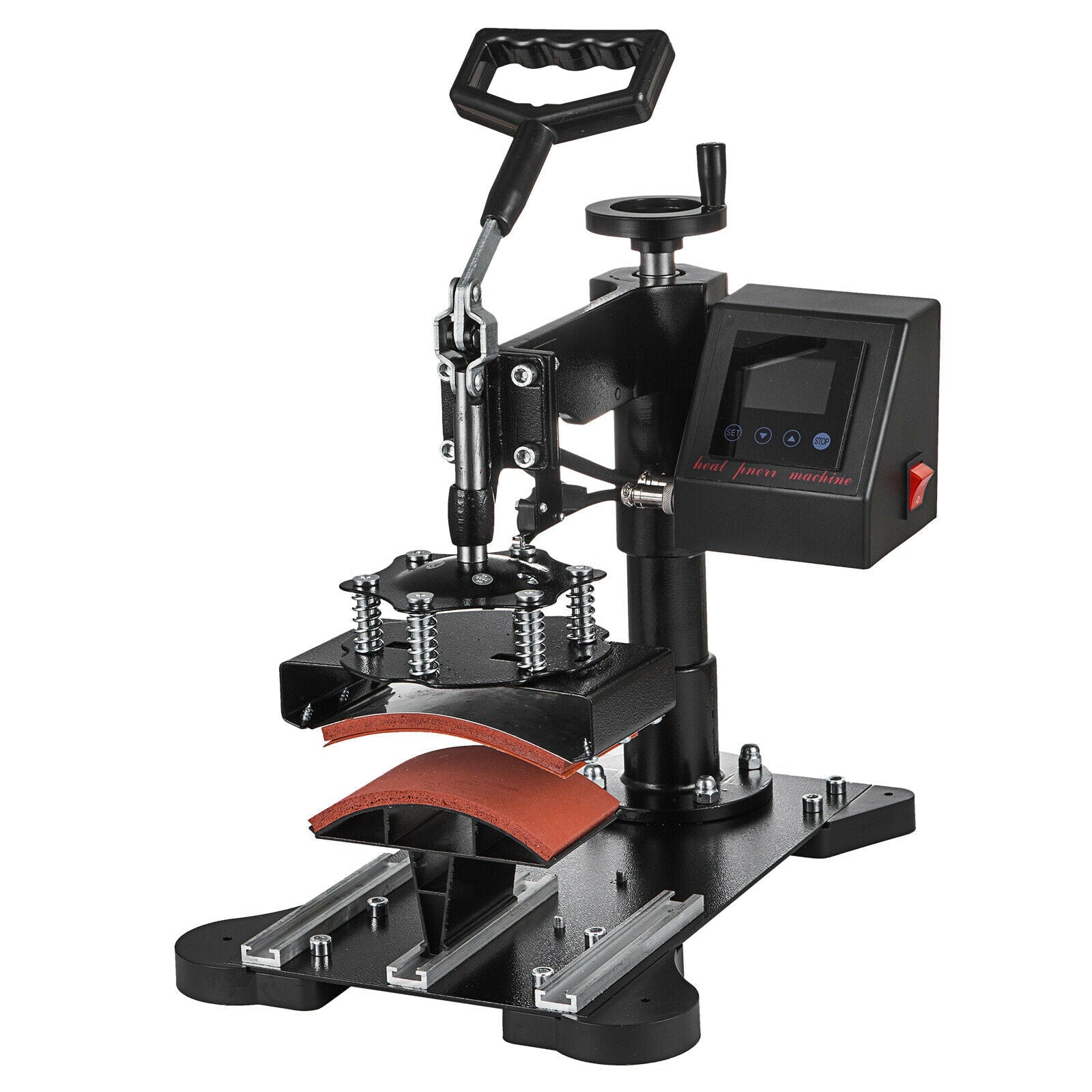 2-in-1 Combo 15x15 T-Shirt & Hat Heat Press Transfer Printing Machine with Swing Away Design - Perfect for DIY Custom Apparel, Sublimation, and Small Business T-Shirt Printing