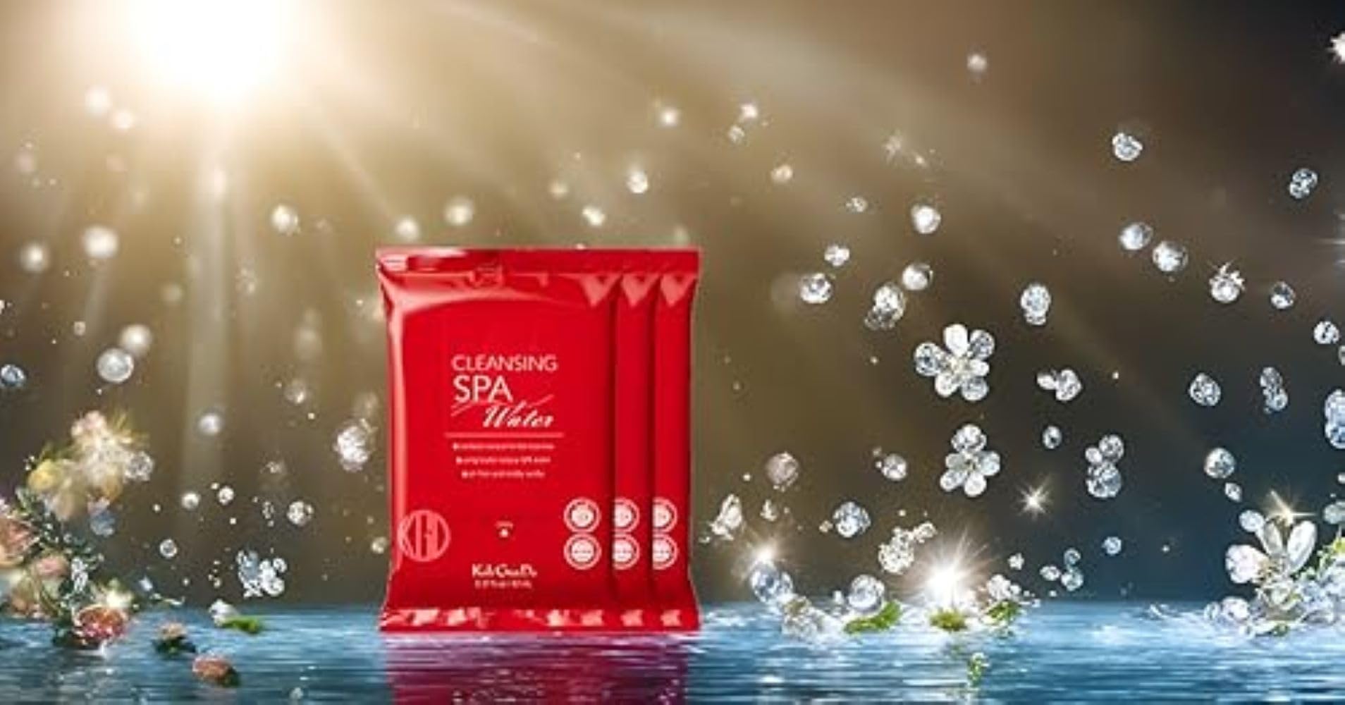 Koh Gen Do Cleansing Water Cloth Set - 3 Pack | Gentle Makeup Remover & Facial Cleanser for Sensitive Skin | Perfect for Travel & Daily Skincare Routine