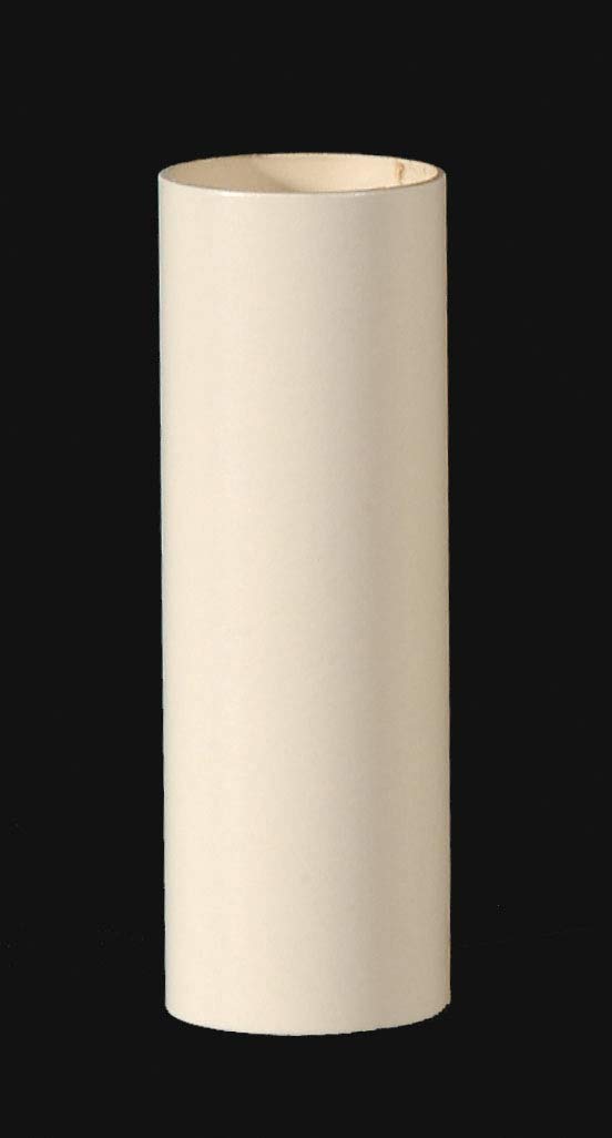 B&P Lamp® 4 Inch Ivory Plain Candle Covers - Standard Size Candle Toppers for Home Decor, Wedding Centerpieces & Table Settings
