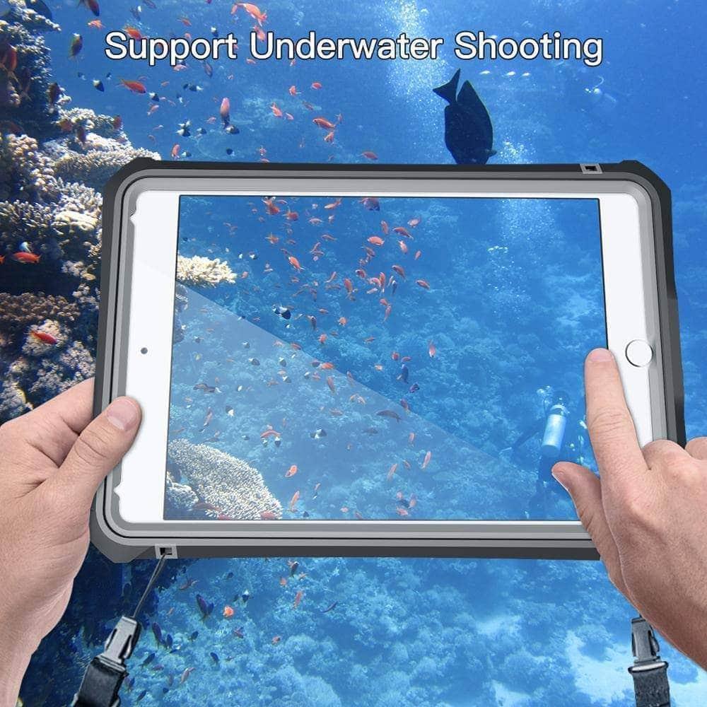 IP68 Waterproof Case for iPad Mini 5 - Shockproof & Anti-Scratch Full Screen Protector - Perfect for Outdoor Adventures, Swimming & Extreme Sports
