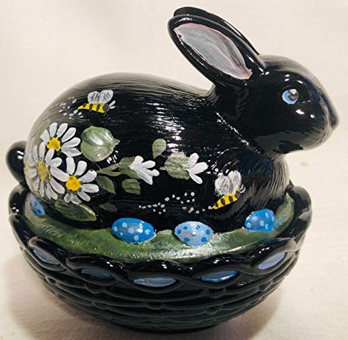 Black Handpainted