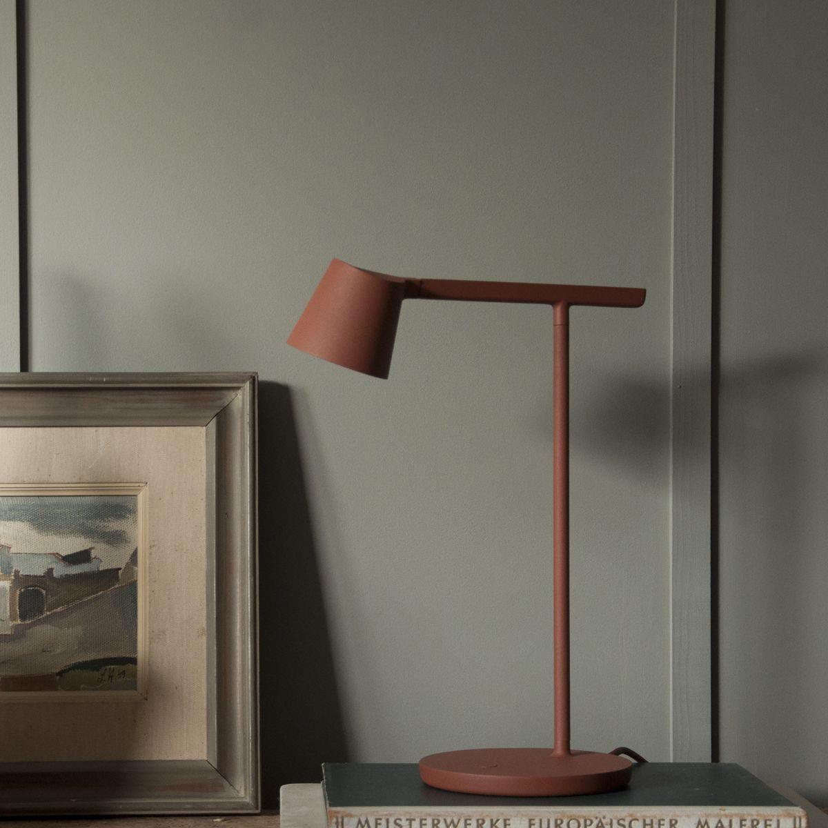 Modern LED Tip Table Lamp - Adjustable Brightness, Energy Saving, Bedroom & Office Desk Light for Reading & Decor