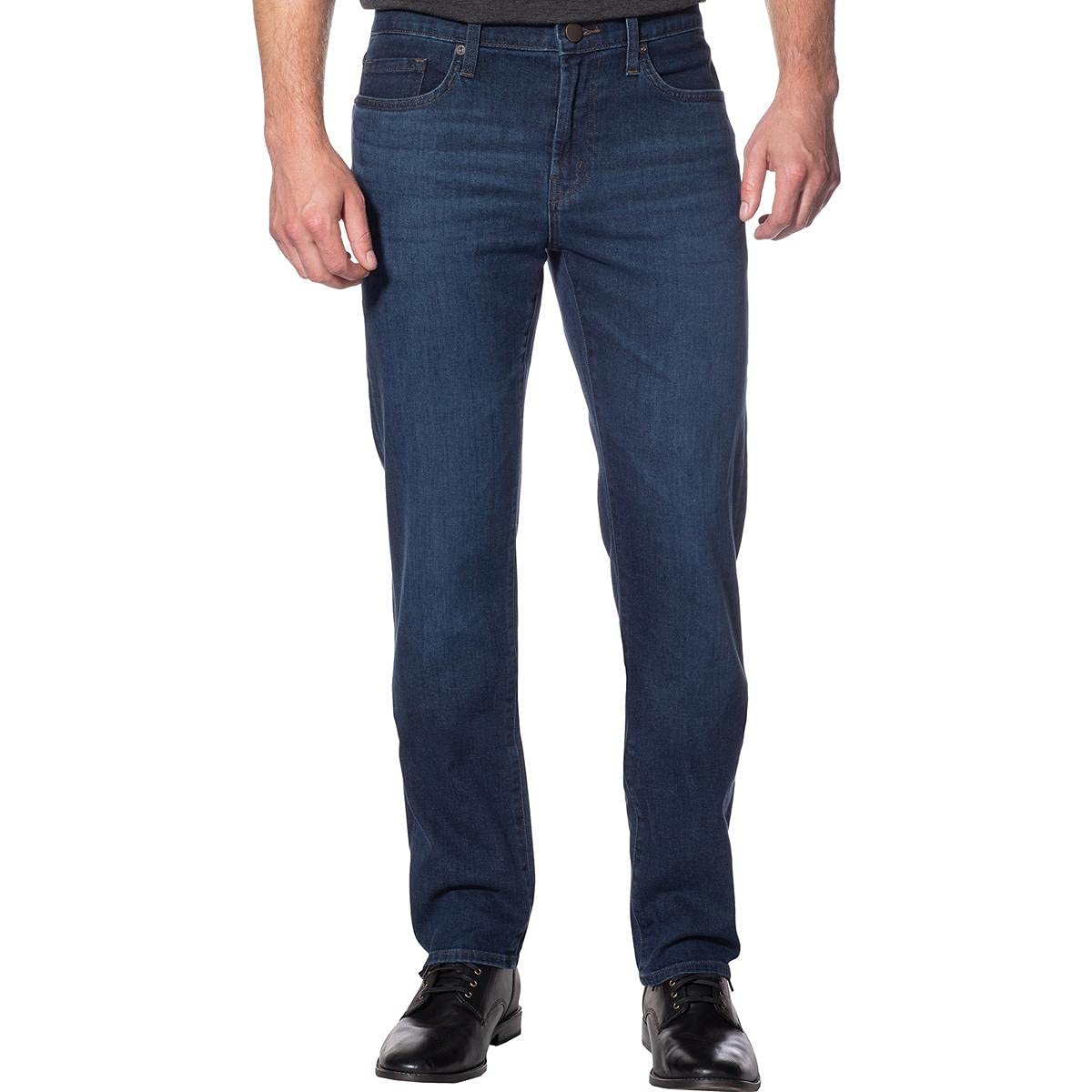 J Brand Men's Mick Dark Wash Skinny Jeans - Slim Fit Stretch Denim Pants for Casual Wear & Night Out