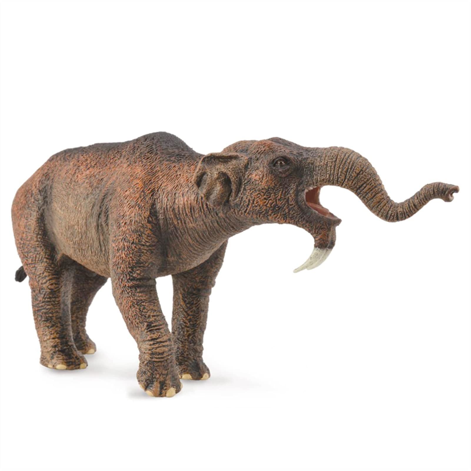 BELLAALONG Realistic Elephant Statue - PVC Rubber Animal Figure for Home & Office Decor, Jungle Themed Tabletop Display - Perfect for Living Room, Desk, or Gift