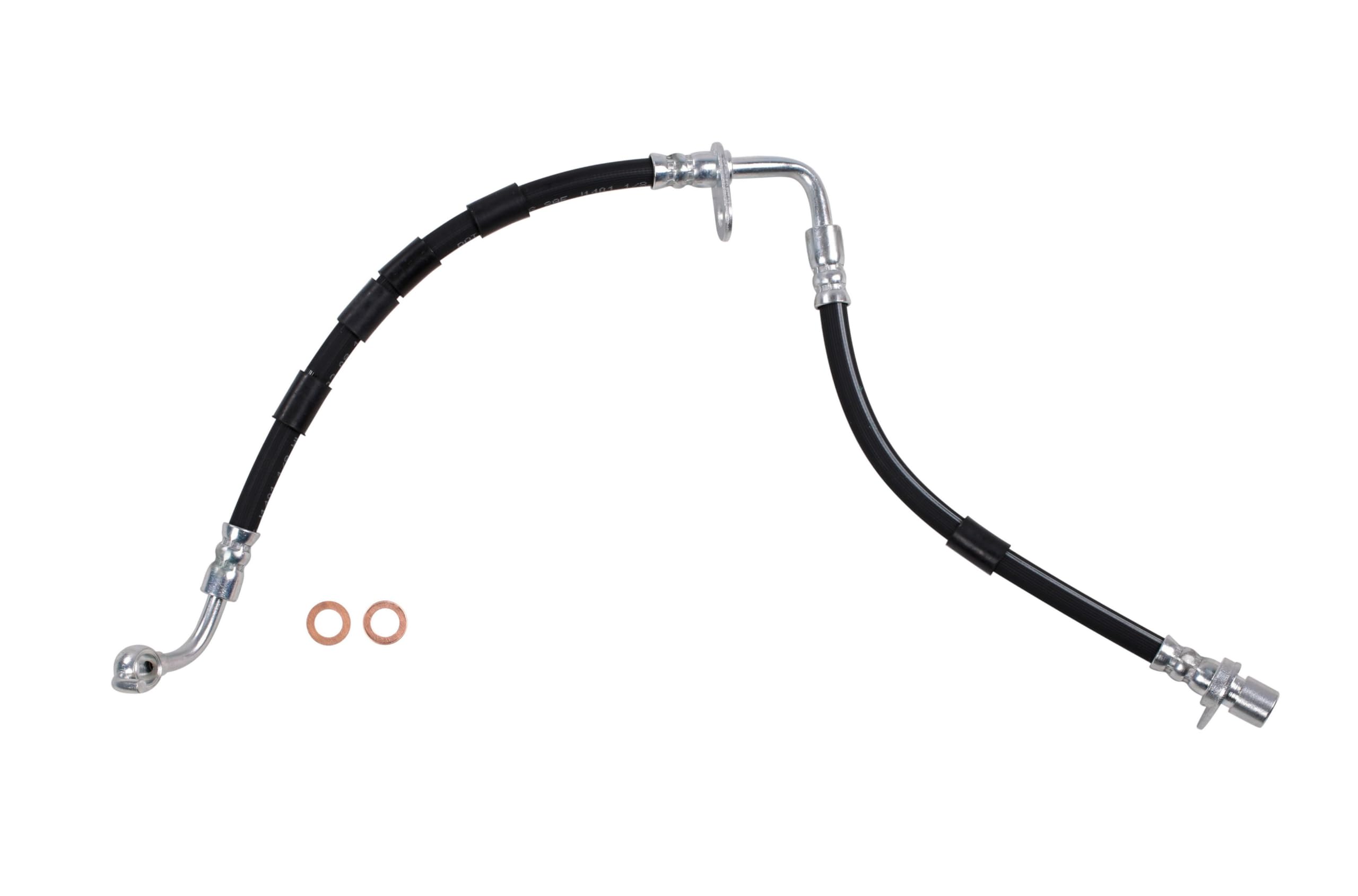 Sunsong 2205839 Brake Hydraulic Hose - High Performance Replacement for Smooth Braking | Perfect for Trucks, SUVs, and Off-Road Vehicles