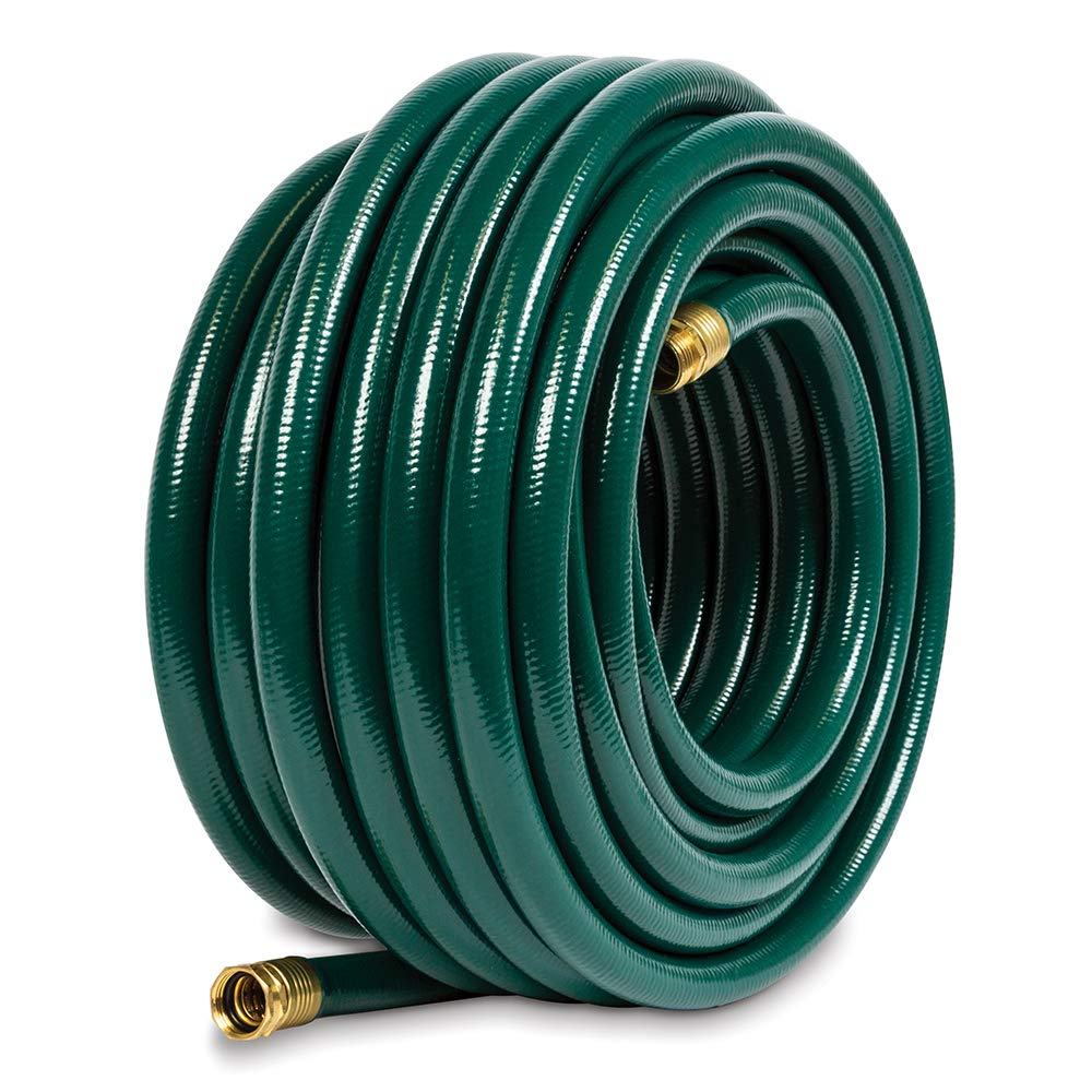 Gilmour 843001-1001 Flexogen Heavy Duty Garden Hose 3/4in x 100ft - Premium Water Hose for Lawns, Gardens & Outdoor Cleaning - Green