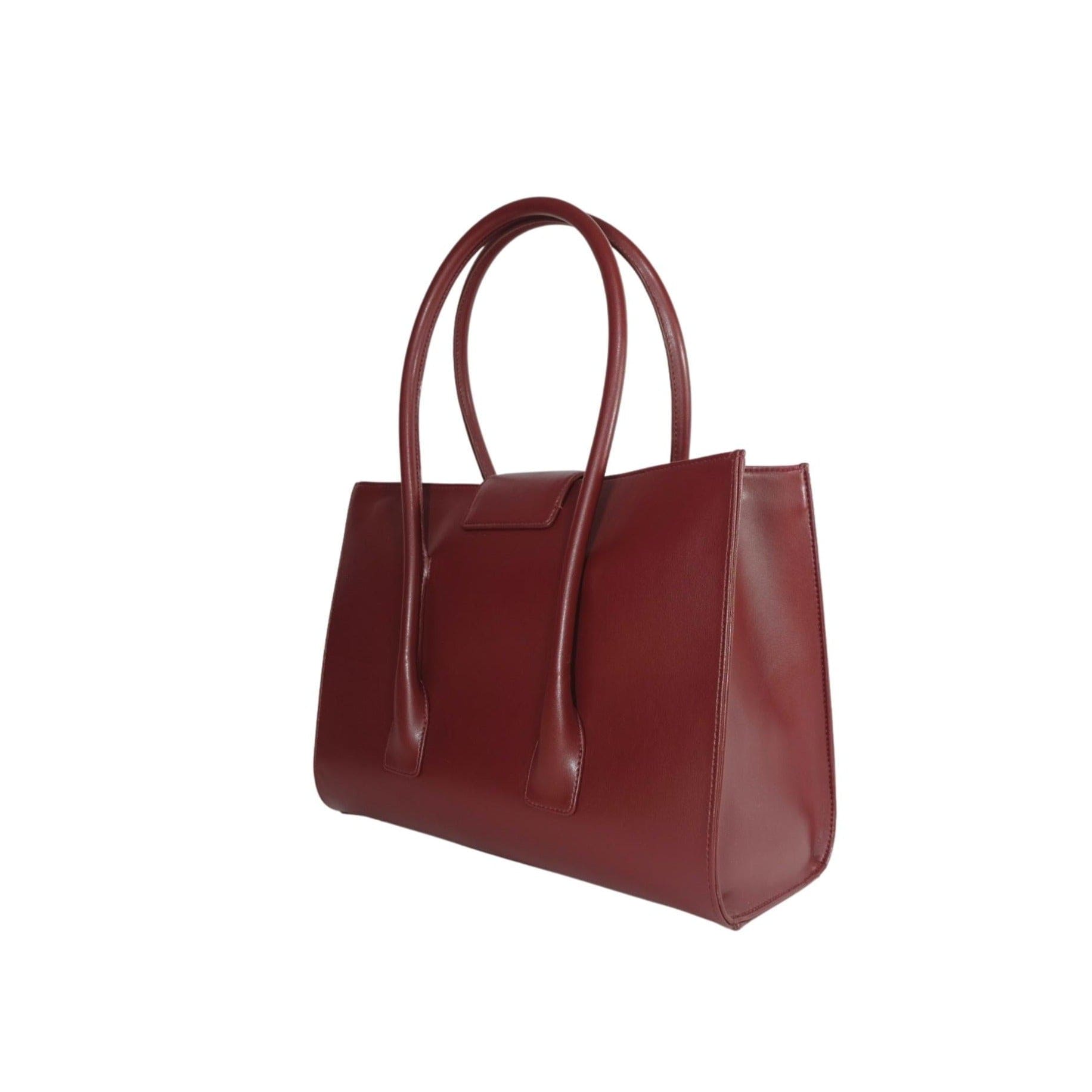 Richmond Cactus Leather Vegan Handbag for Women | Eco-Friendly Cherry Red Crossbody Purse | Perfect for Work, Travel & Everyday Use