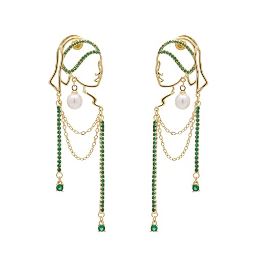 Golden green diamond