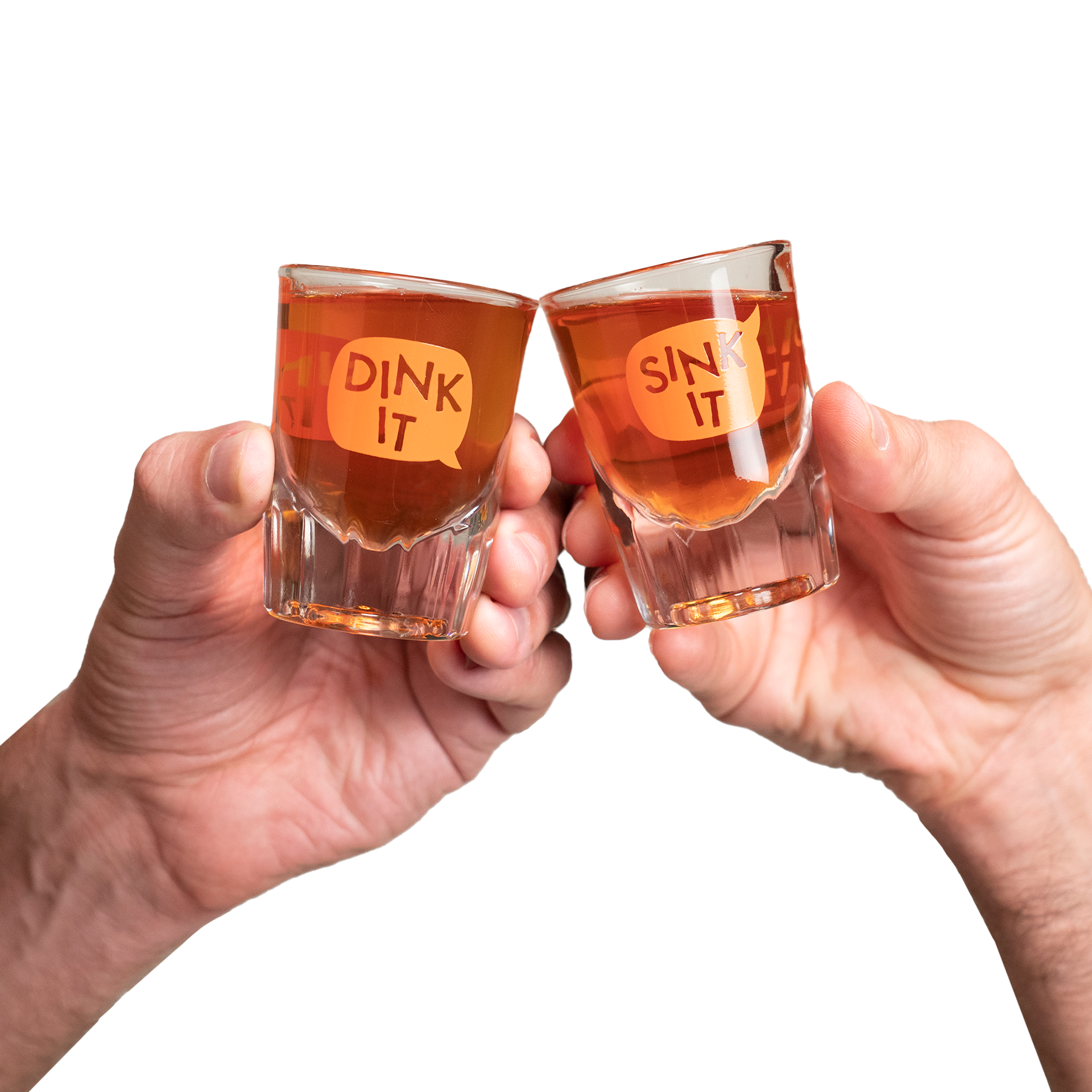 Dink It & Sink It Shot Glass - Fun Party Drinking Game Accessory for Bachelor Parties, Girls Night Out & Bar Games