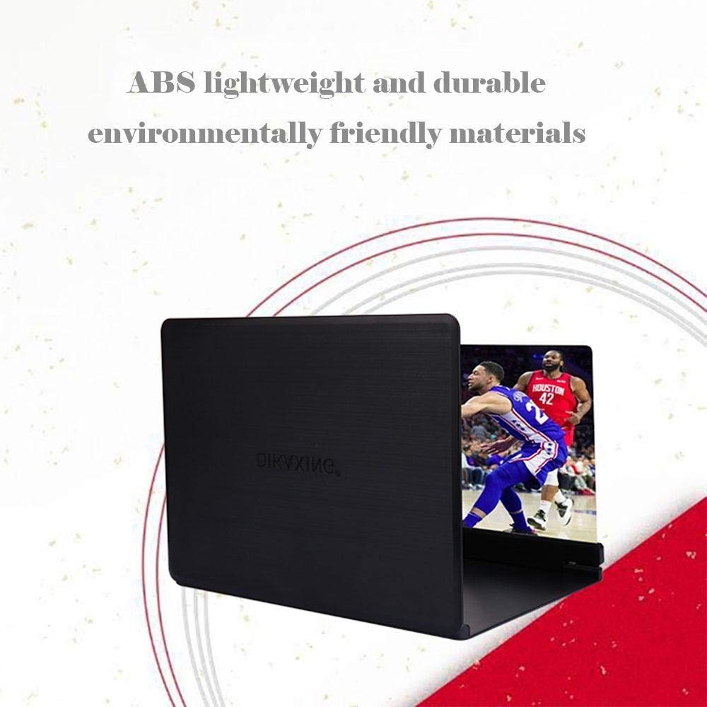 3D HD Phone Screen Magnifier & Projector - Universal Smartphone Stand for Movie Watching, Video Enlargement & Hands-Free Viewing | Compatible with All iPhones & Android Devices | Perfect for Home Theater, Bedroom Entertainment & Office Presentations