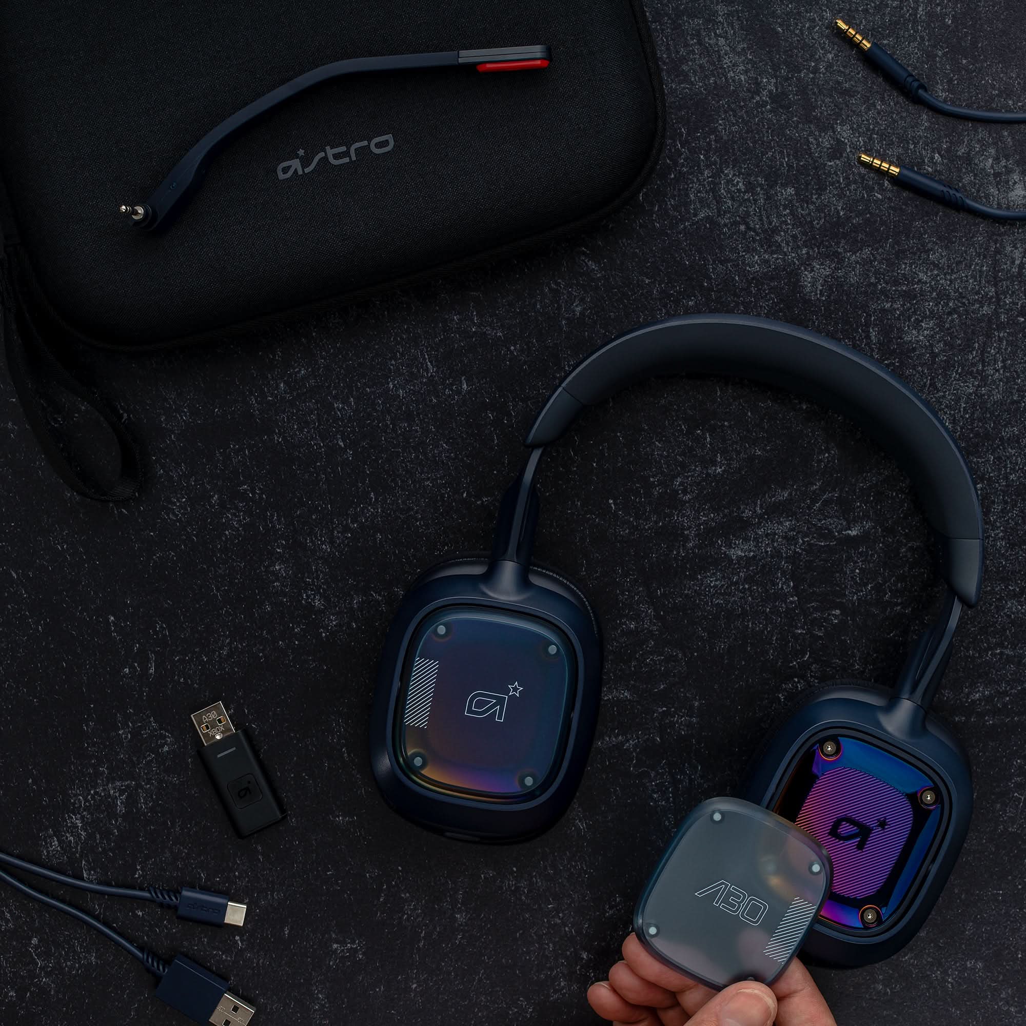 ASTRO Gaming A30 Wireless Over-Ear Gaming Headset with Microphone - Black - Compatible with Xbox, PS5, PC - Perfect for Competitive Gaming & Streaming