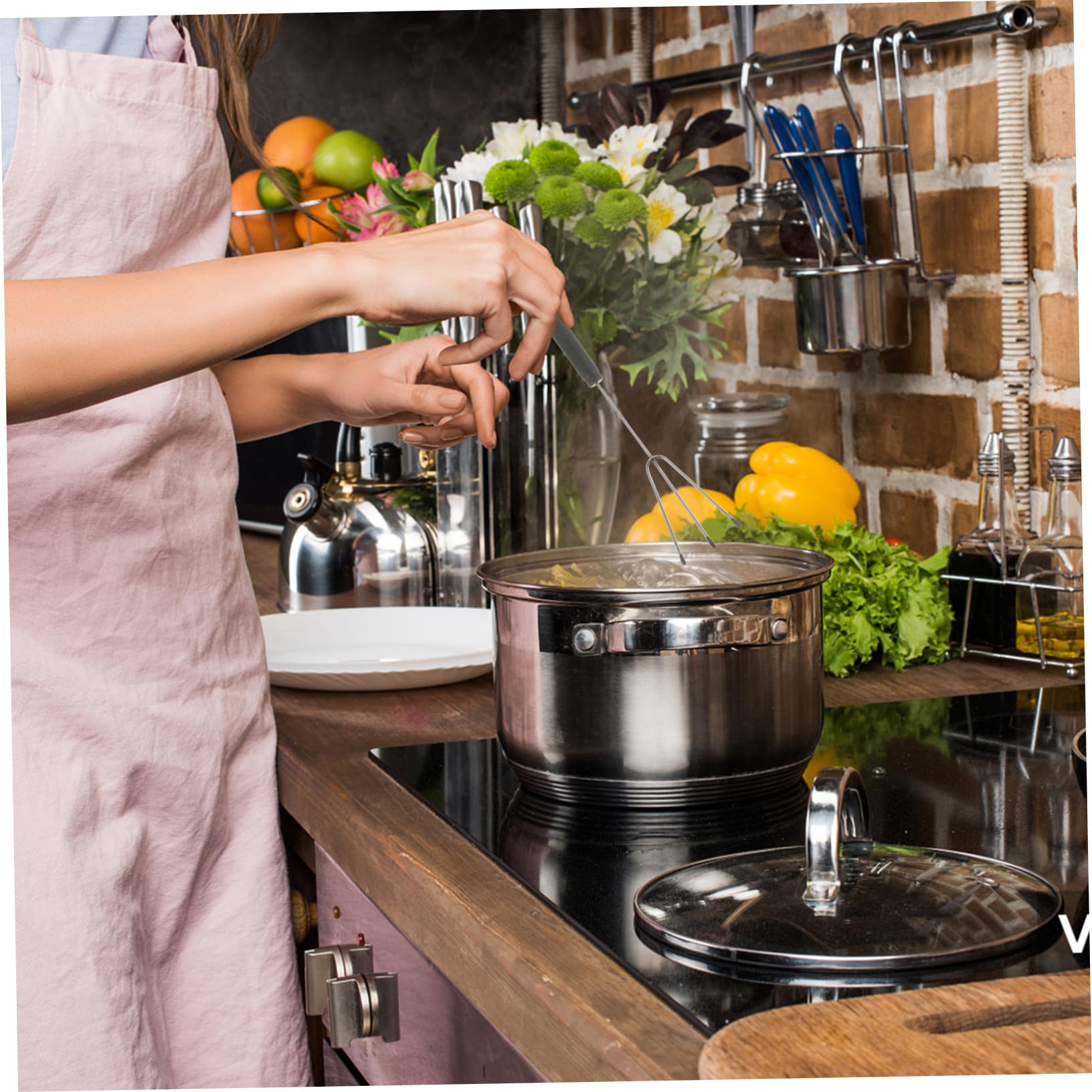 3-Piece Stainless Steel Fondue Forks Set - Heat-Resistant Chocolate & Cheese Dipping Forks with Ergonomic Handle for Melting Pots, Baking, Parties - Smooth Surface Easy Clean (Ideal for Valentine's Day & Family Gatherings)