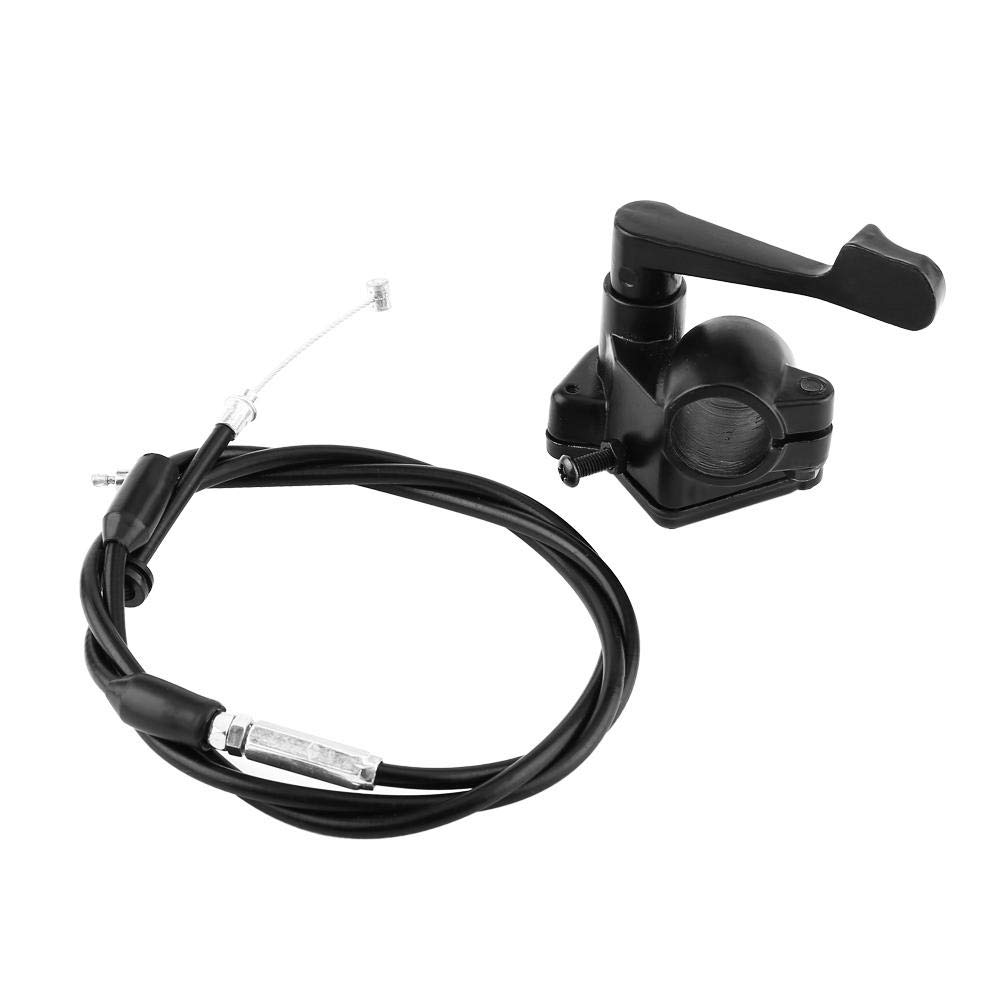 Motorcycle Throttle Accelerator & Thumb Controller - Universal ATV/Dirt Bike Throttle Cable Assembly - Perfect for Off-Road Riding & Performance Upgrades