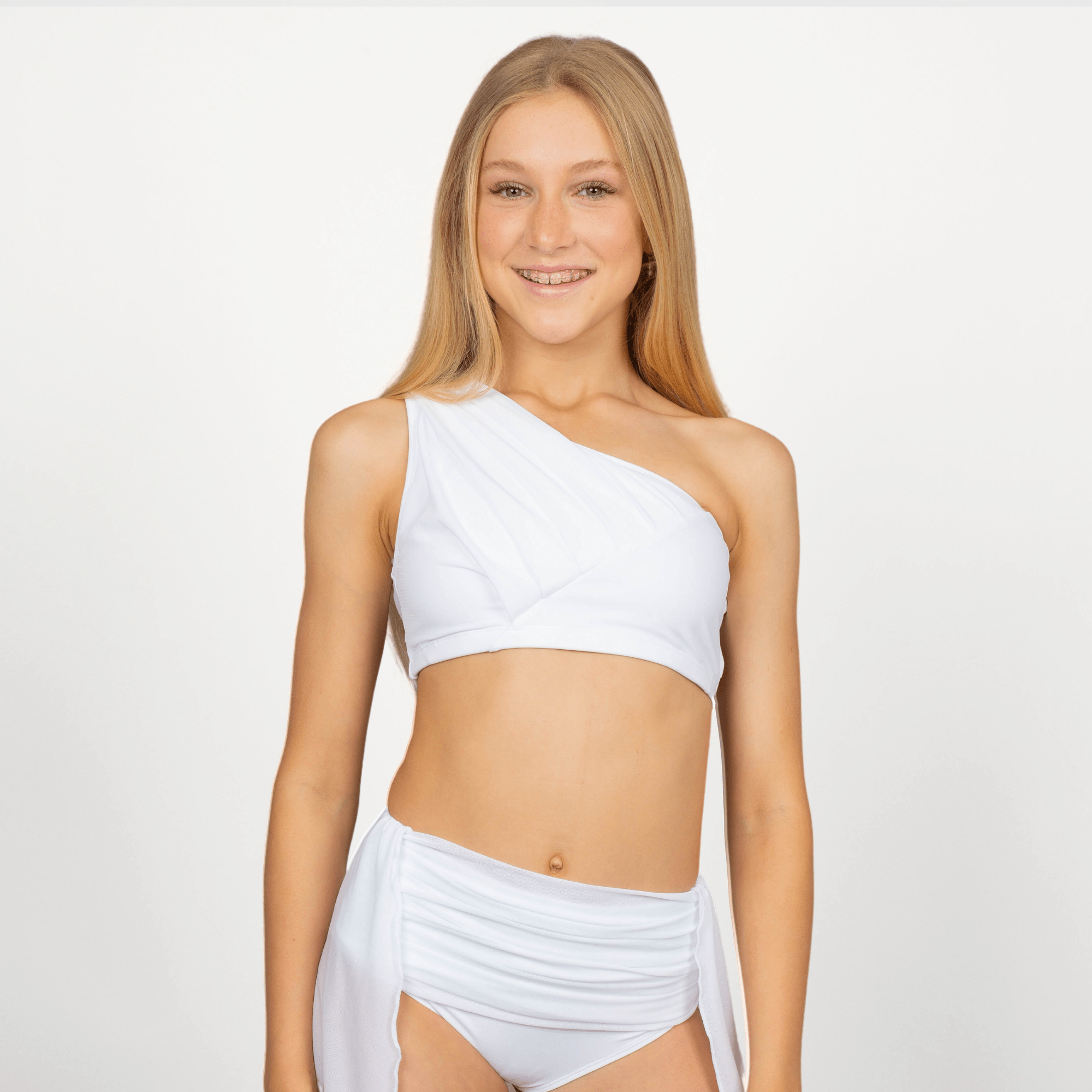 Just The Look Crop Top - Trendy Women's Fashion Tee for Casual Wear, Street Style & Summer Outfits