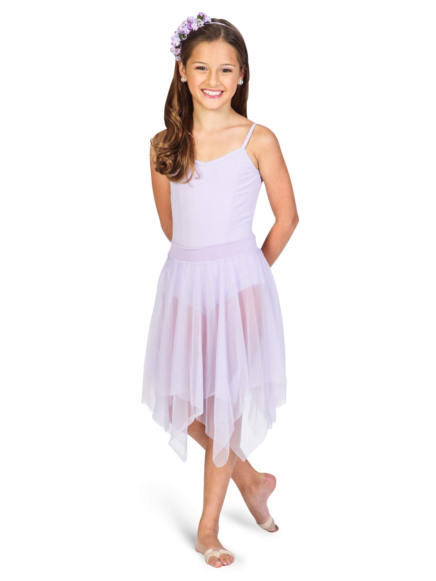 Body Wrappers Women's Uneven Hem Double Layer Chiffon Skirt - Flowy A-Line Maxi Skirt for Casual Wear, Beach, Party & Special Occasions