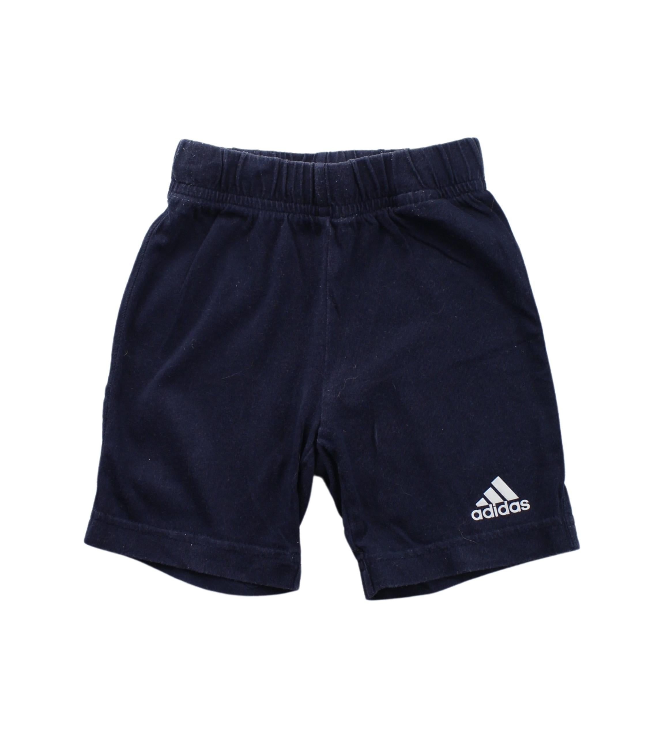 Adidas Baby Boys' Shorts 6-12 Months - Comfortable Cotton Athletic Shorts for Playtime & Outdoor Activities