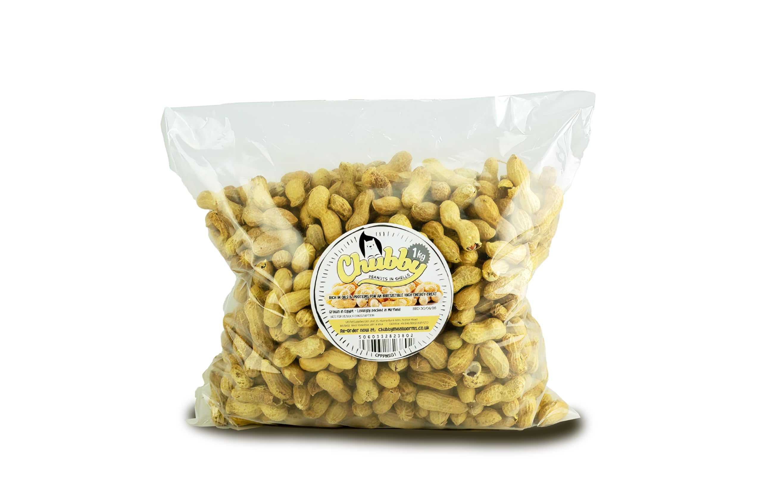 Premium Aflatoxin-Free Peanuts in Shells for Squirrels (1kg) - All Natural Wildlife Food for Chipmunks, Cardinals & Jays - Eco-Friendly Compostable Packaging - Perfect for Backyard Bird Feeding & Wildlife Attraction