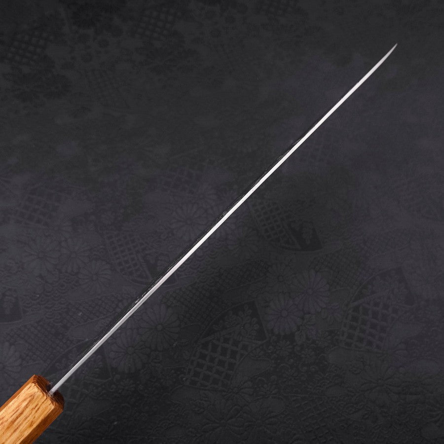 Premium Japanese Sujihiki Knife 240mm - SLD Steel Nashiji Finish with Washi Yaki Urushi Handle - Perfect for Sushi, Sashimi & Meat Slicing