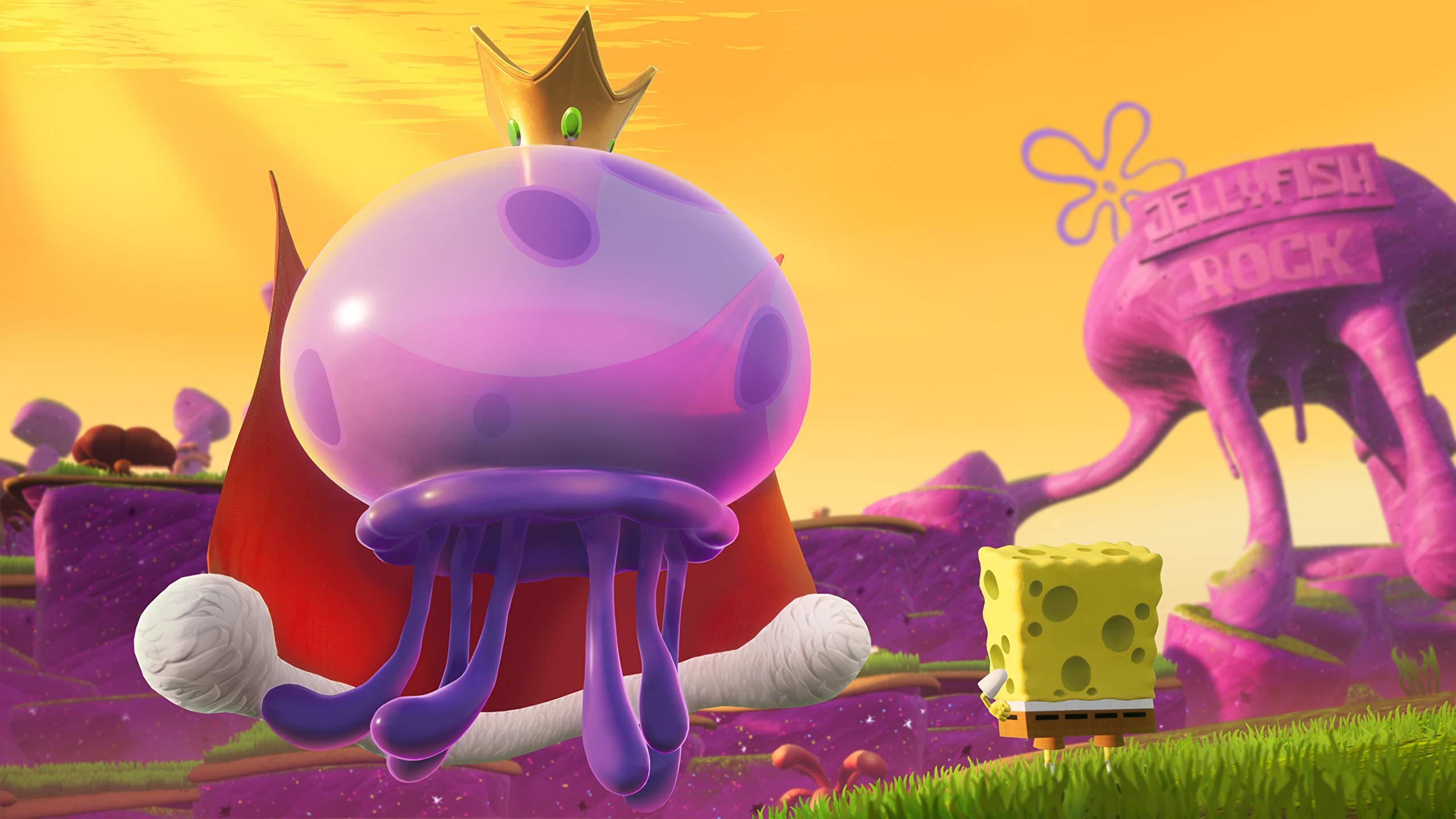 Spongebob Squarepants: Battle for Bikini Bottom - Rehydrated F.U.N. Edition for PS4 | Remastered Adventure Game | Perfect for Kids & Family Game Night
