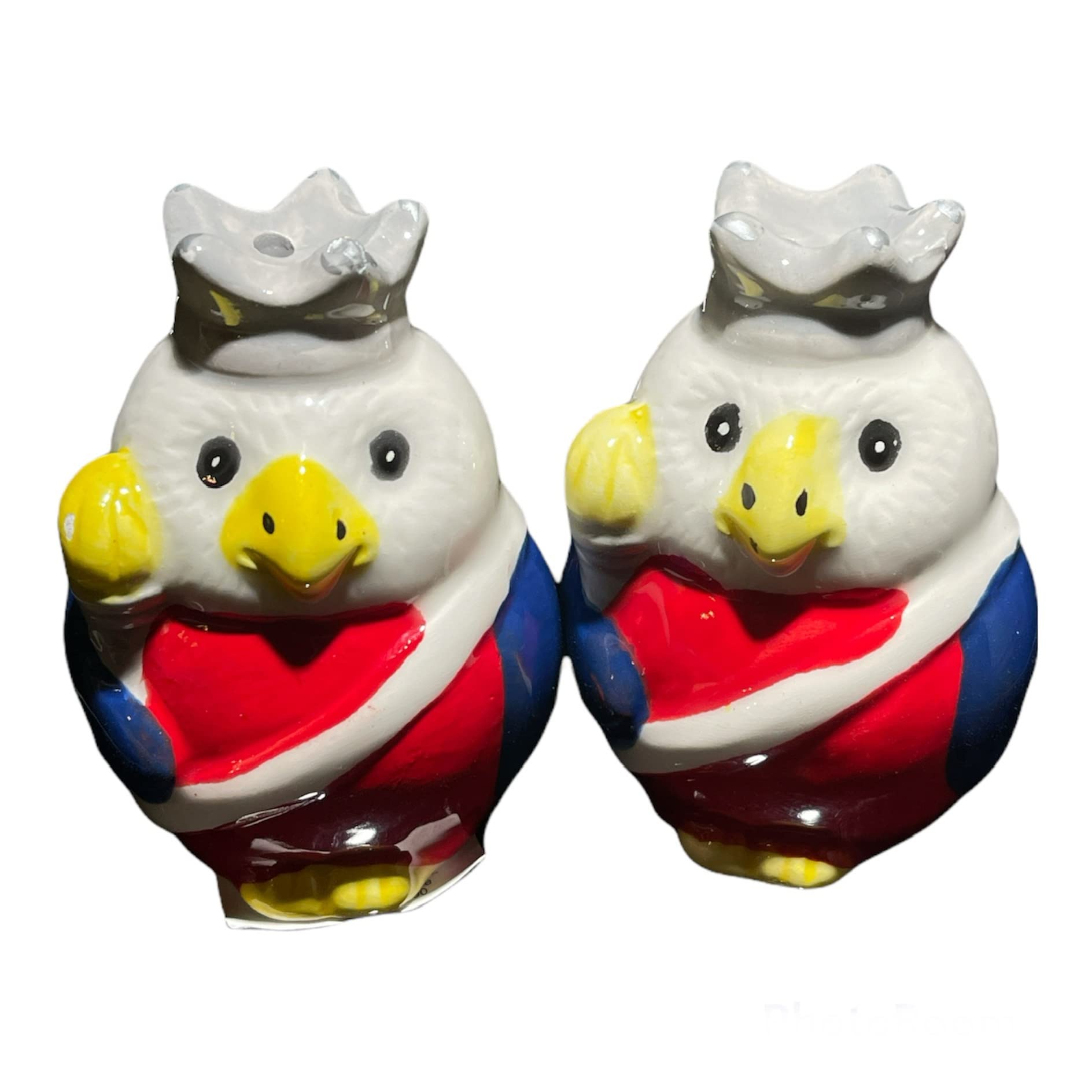 Patriotic Salt and Pepper Shakers Set - Statue of Liberty & Eagle Design - Perfect for 4th of July, Memorial Day & American-Themed Kitchen Decor