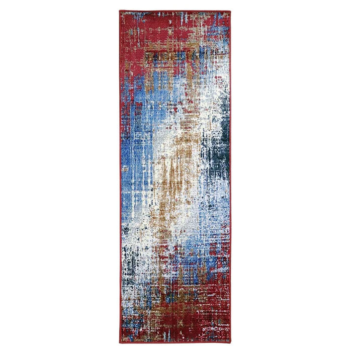 Arona Abstract Non-Slip Indoor Area Rug - Soft Modern Boho Carpet for Living Room, Bedroom, Dining Area - Perfect for Home Decor & High Traffic Areas