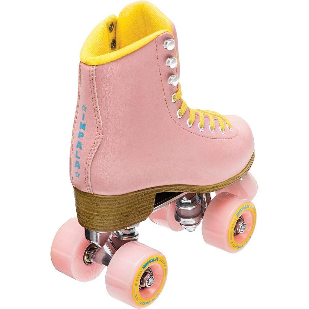 Impala Pink Sidewalk Roller Skates for Women & Girls - Outdoor & Indoor Roller Skating, Fitness, Fun & Leisure Activities