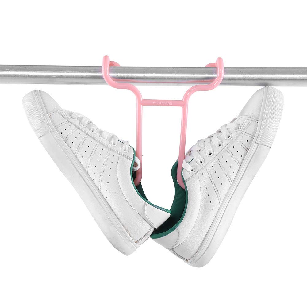 Kids Shoe Organizer Rack - Easy to Use Children's Shoe Storage Cabinet for Home, Safe & Tidy Shoe Shelf (Pink) - Perfect for Nursery, Closet & Entryway Organization