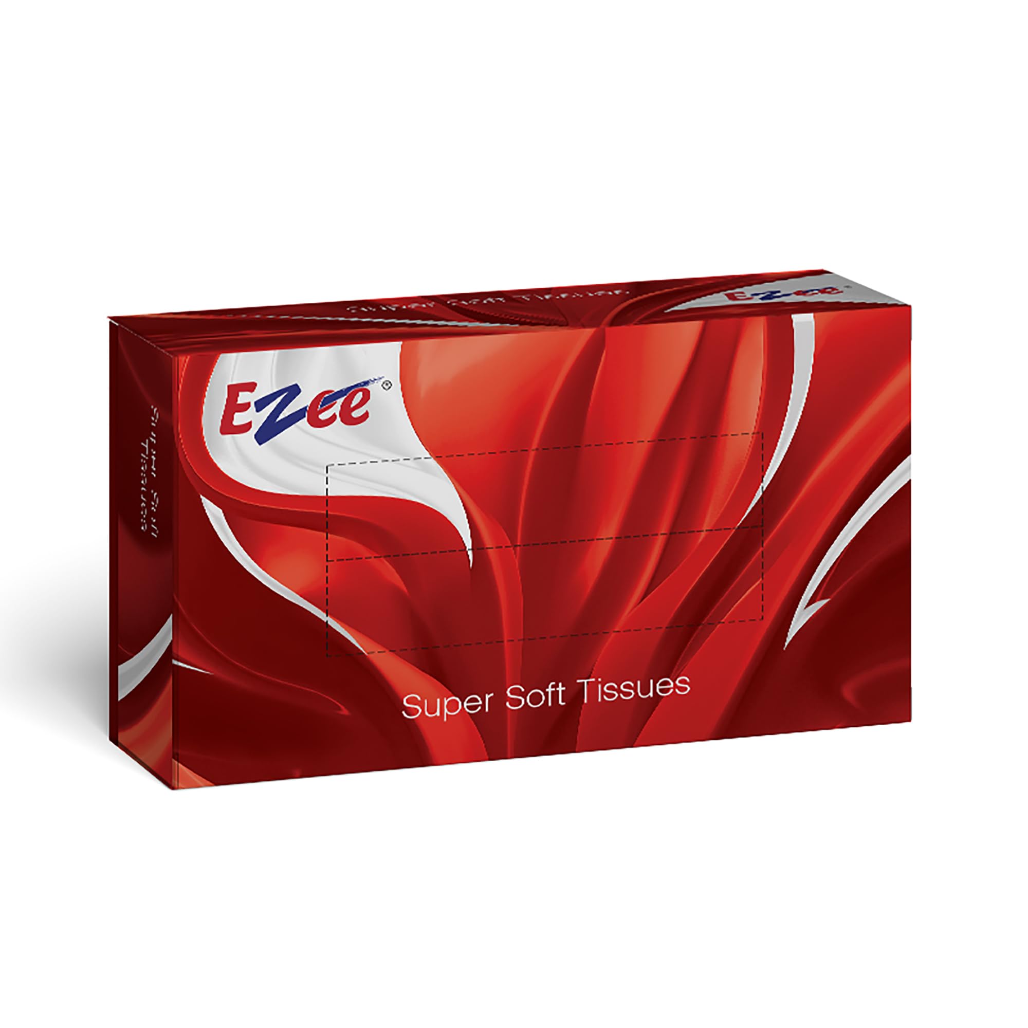 Ezee 2-Ply Ultra Soft Facial Tissues - 100 Sheets per Box, Pack of 3 (300 Tissues Total) | Hypoallergenic, Absorbent, Bulk Tissue Paper for Home, Office, Car & Travel | Gentle on Skin for Daily Use, Colds & Allergies