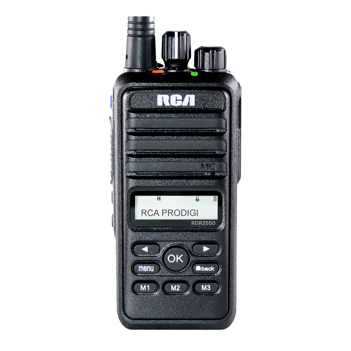 RCA RDR2550 AM/FM Digital Radio with Alarm Clock & Sleep Timer - Perfect for Bedroom, Office, and Travel Use