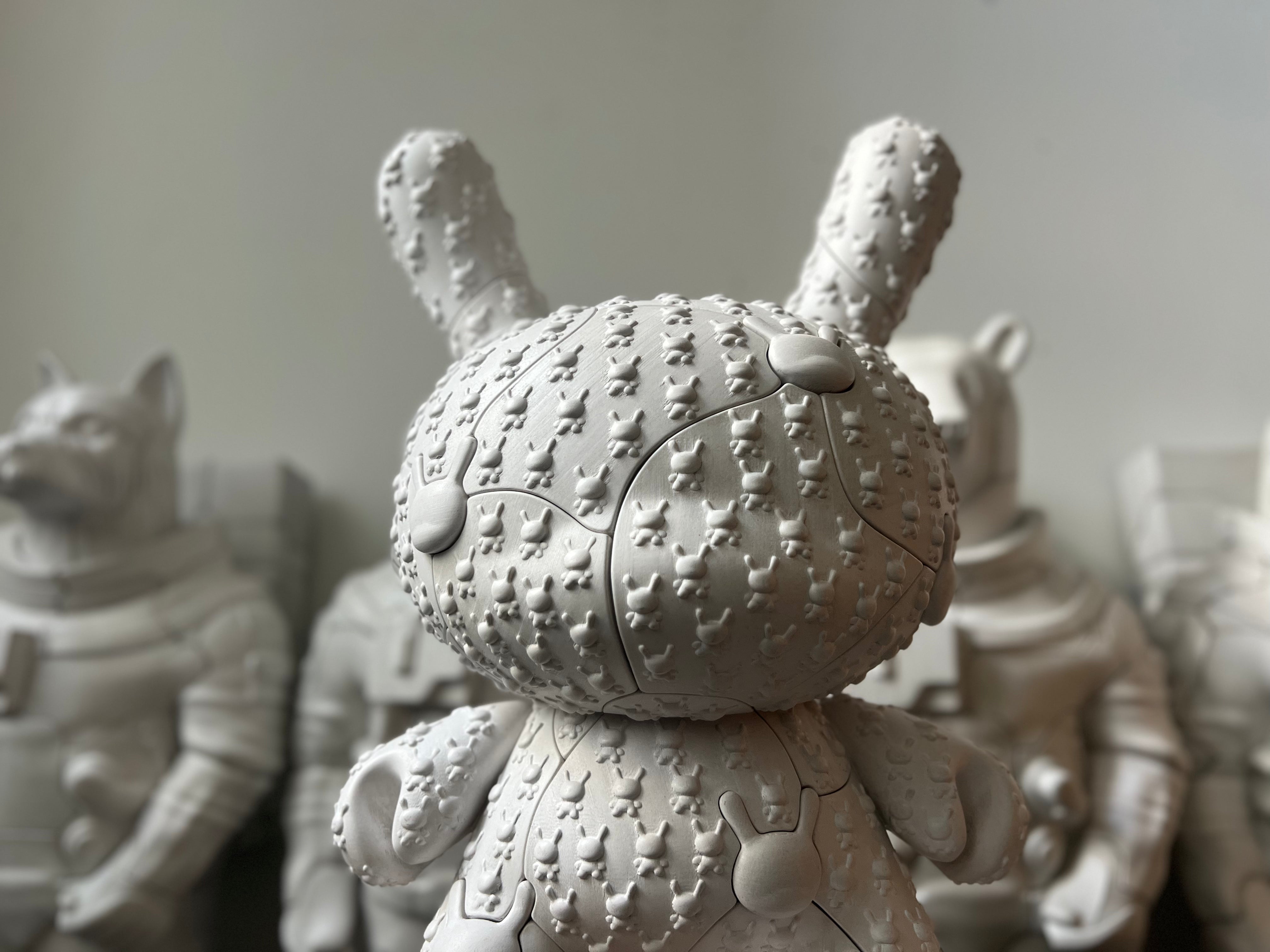 Kidrobot x Locknesters Puzzle Dunny 20 Art Figure - 20th Anniversary Collectible Toy for Adult Collectors | Perfect for Home Display, Office Decor & Pop Art Enthusiasts