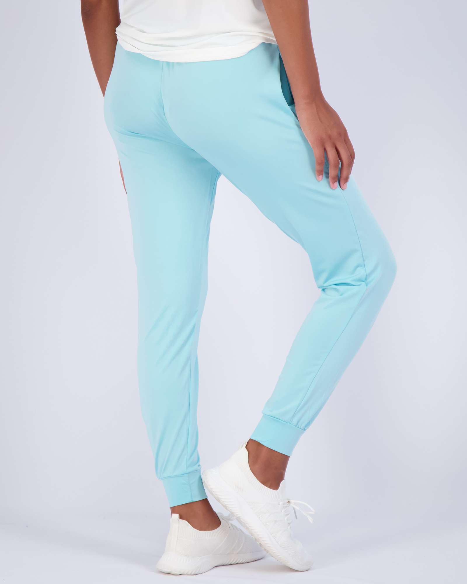 3 Pack Women's Ultra-Soft Silky Dry Fit Lounge Joggers - Lightweight Moisture-Wicking Pants with Pockets for Yoga, Running & Travel (Plus Size Available)