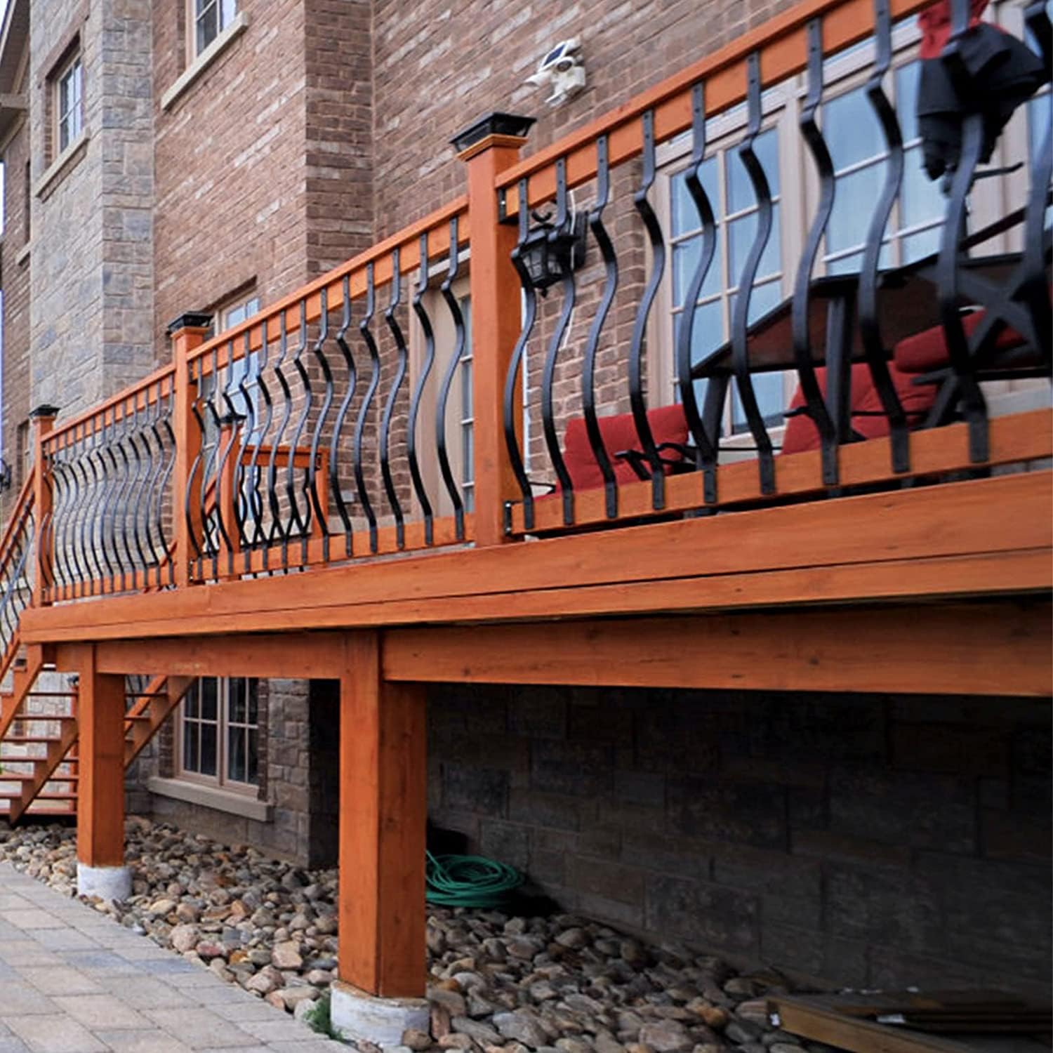 61 Pack Metal Deck Balusters - 32.25