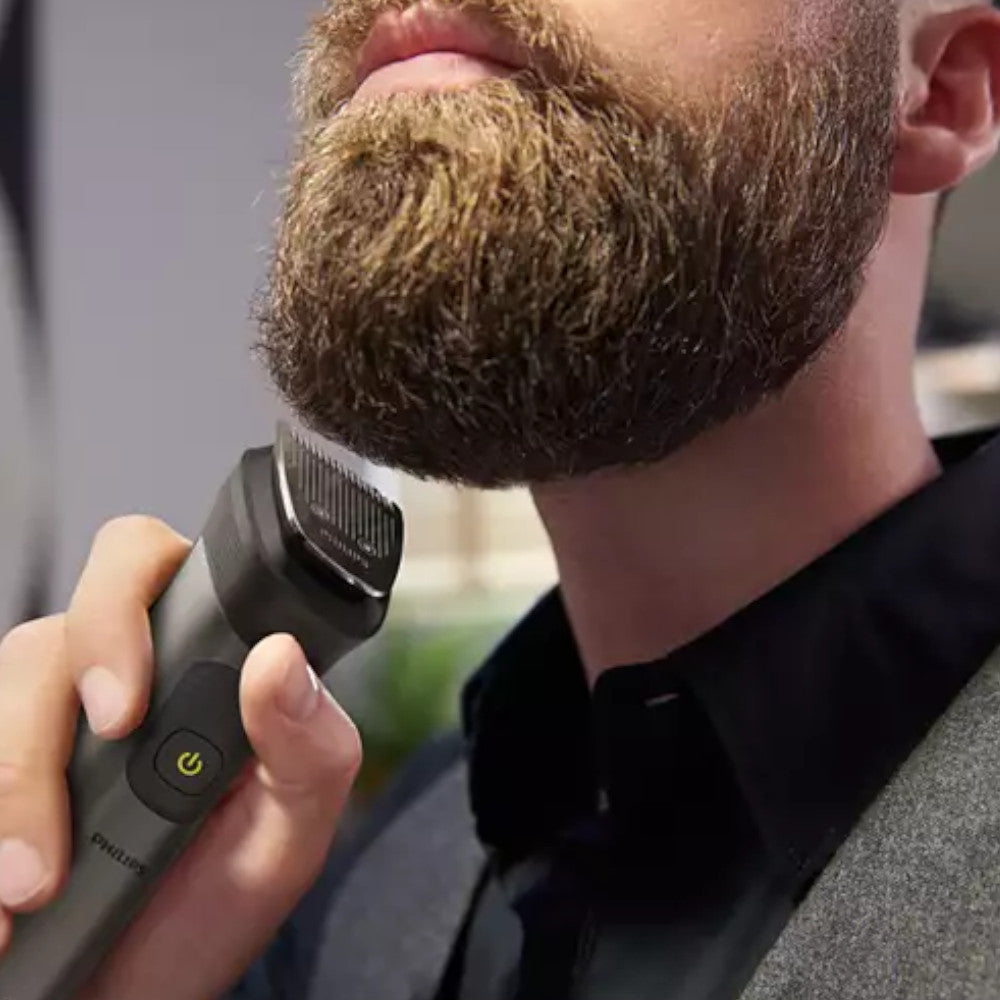 PHILIPS MG7960/18 All-in-One Trimmer Series 7000 for Men - Electric Beard & Body Groomer with 18 Attachments - Perfect for Travel, Home & Gym Use