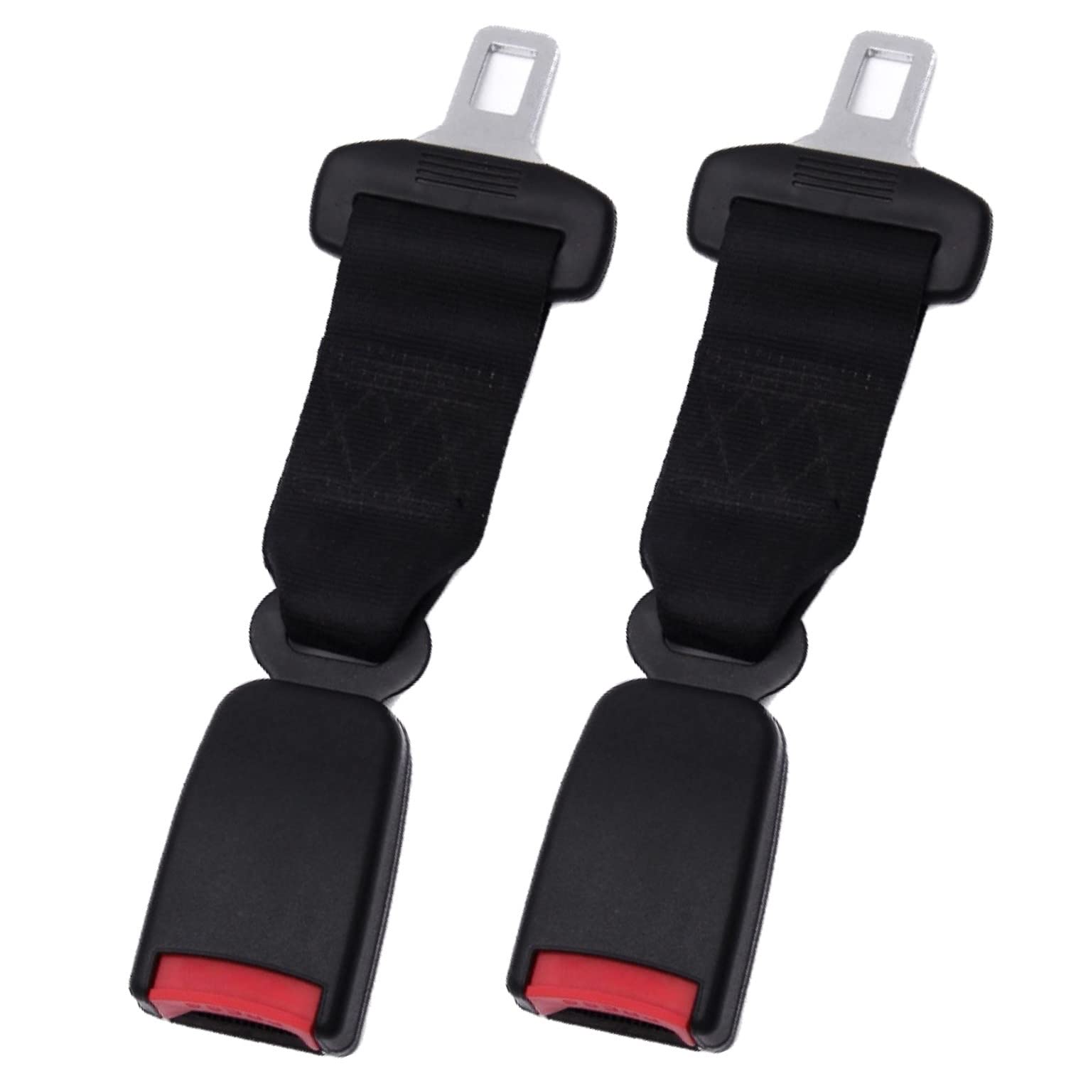 2PCS Universal 9-Inch Polyester Car Seat Extension Straps - Fits Most Car Models, Easy to Install & Adjust (Ideal for Child Car Seats, Booster Seats & Travel Accessories)