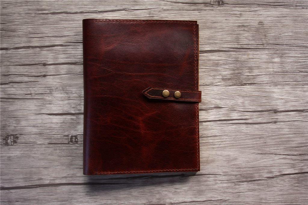 Premium Rustic Leather Binder Planners for Women - Elegant Organizer for Work, School & Personal Journaling | Durable Daily Planner with Refillable Pages