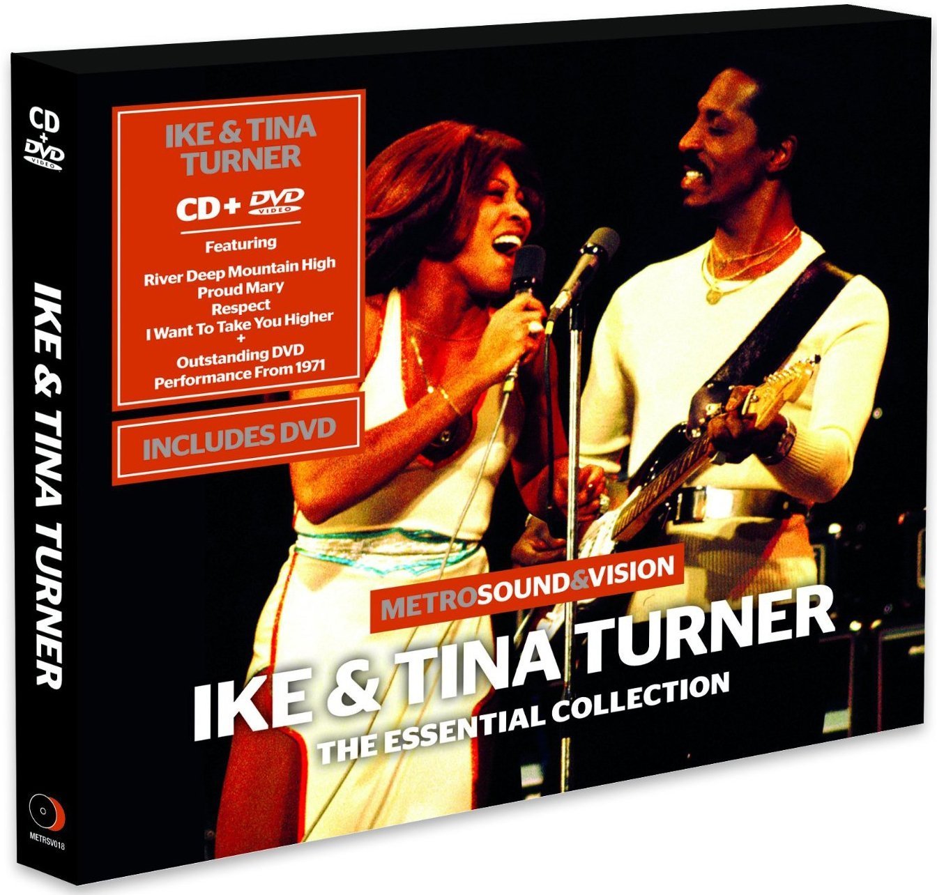 Ike & Tina Turner - The Legends Live in '71 | Vintage Concert Vinyl Record | Perfect for Music Collectors & Retro Music Lovers