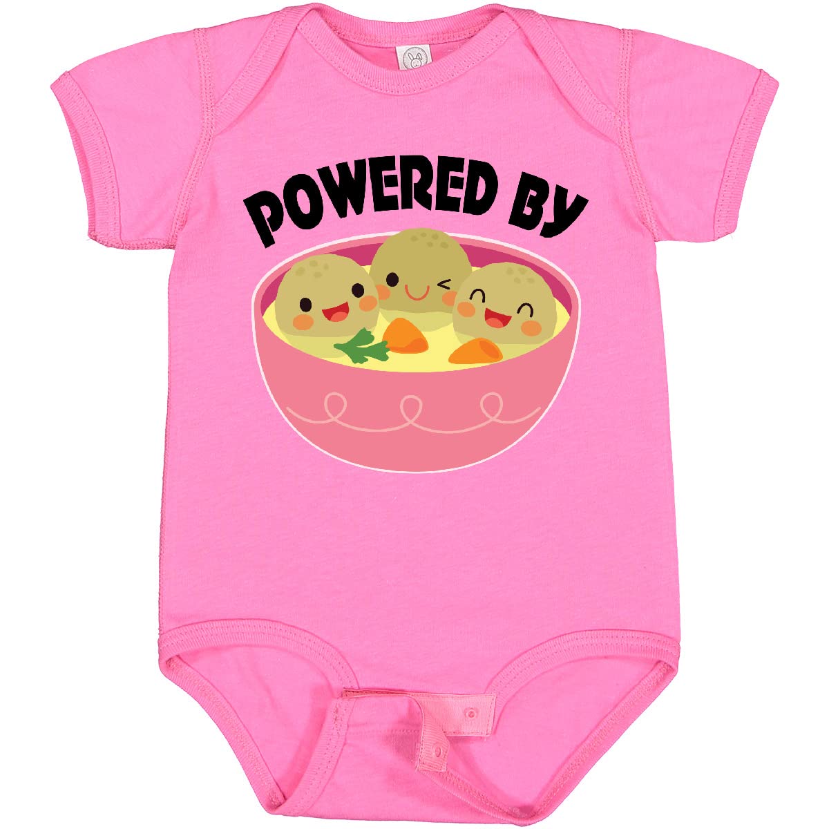 Inktastic Matzo Ball Soup Cute Baby Bodysuit - Soft Cotton Infant Onesie for Boys & Girls - Perfect for Holidays, Family Gatherings & Photo Shoots