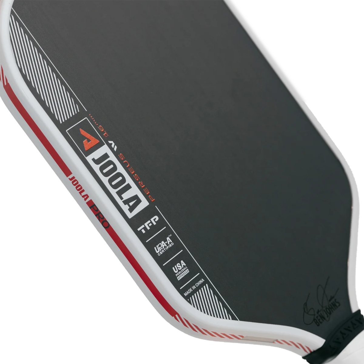 Ben Johns Perseus Pro IV Duel 16mm Pickleball Paddle - Lightweight Carbon Fiber Paddle for Competitive Play, Tournament-Ready Performance | Perfect for Outdoor & Indoor Pickleball Games, Training & Matches