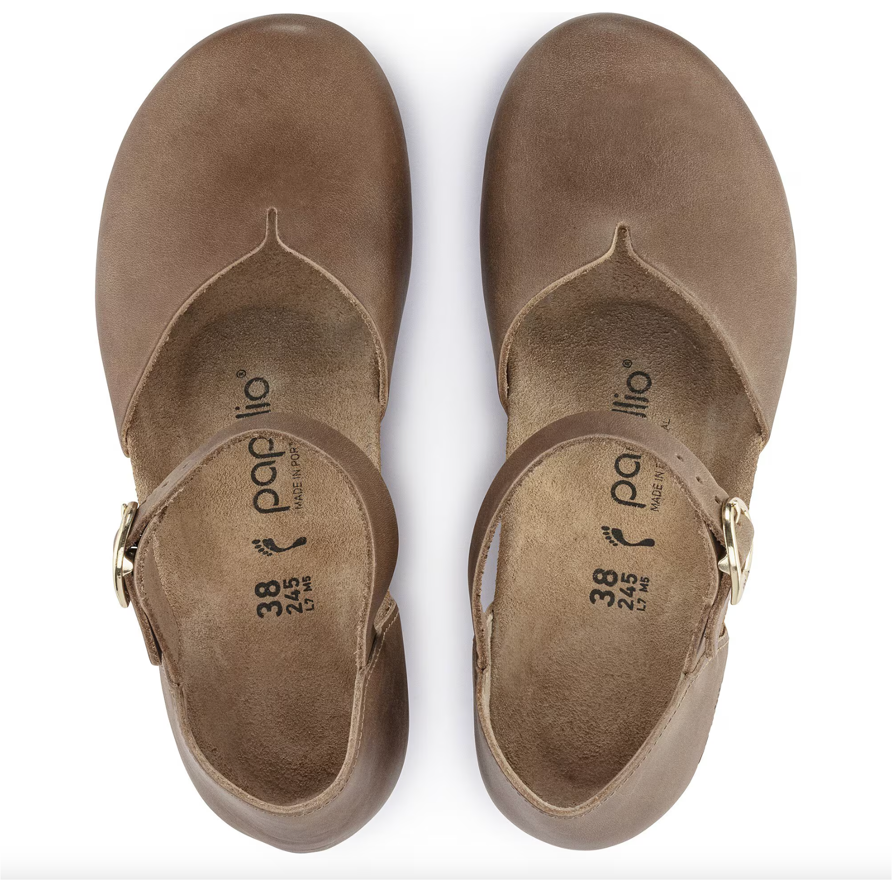 Birkenstock Mary Ring Buckle Oiled Leather Sandals for Women - Cognac Brown Comfortable Arch Support - Perfect for Casual Wear, Beach & Summer Outfits