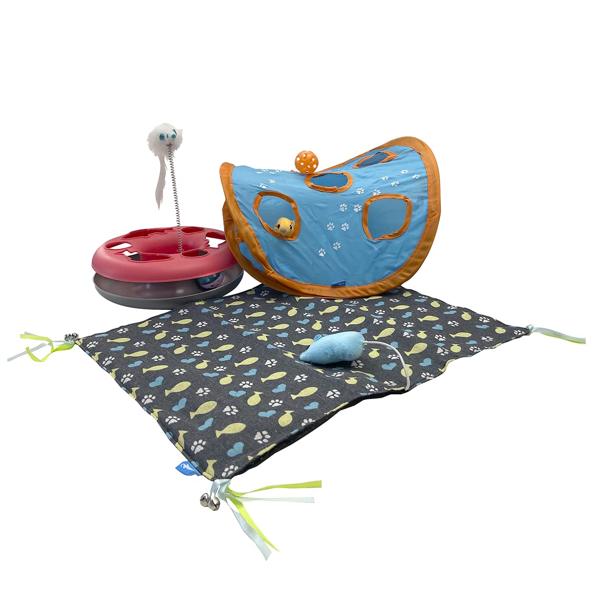 Animal Planet Chase Cat Toys - Interactive Kitten Toys for Healthy Indoor Play, Stimulates Hunting Instincts & Physical Exercise - Perfect for Playtime, Training & Bonding with Your Cat