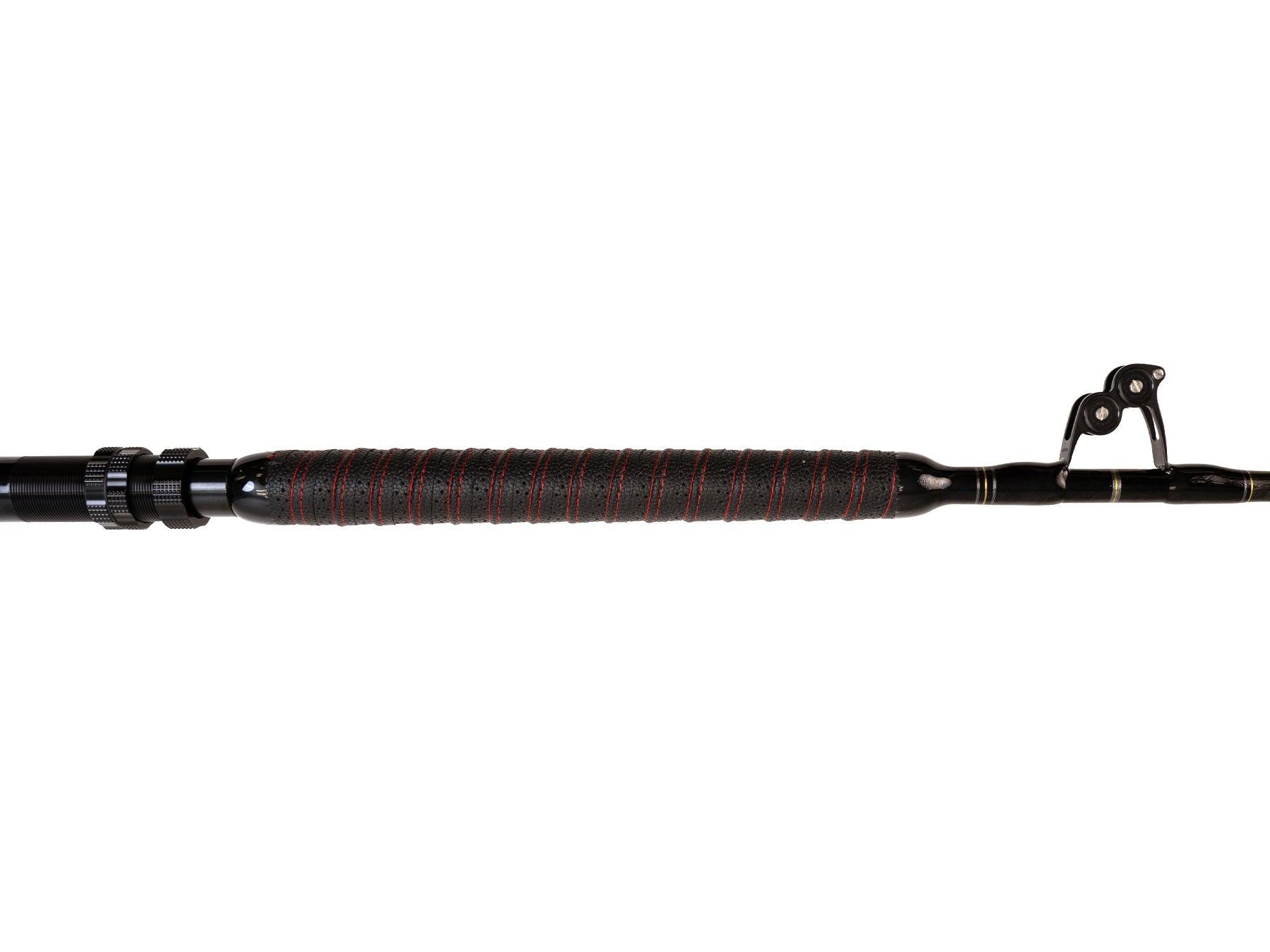 Jigging World Black Giant Deep Drop Fishing Rods - Heavy Duty Saltwater Offshore Trolling Rod for Deep Sea Fishing, Bottom Fishing & Jigging