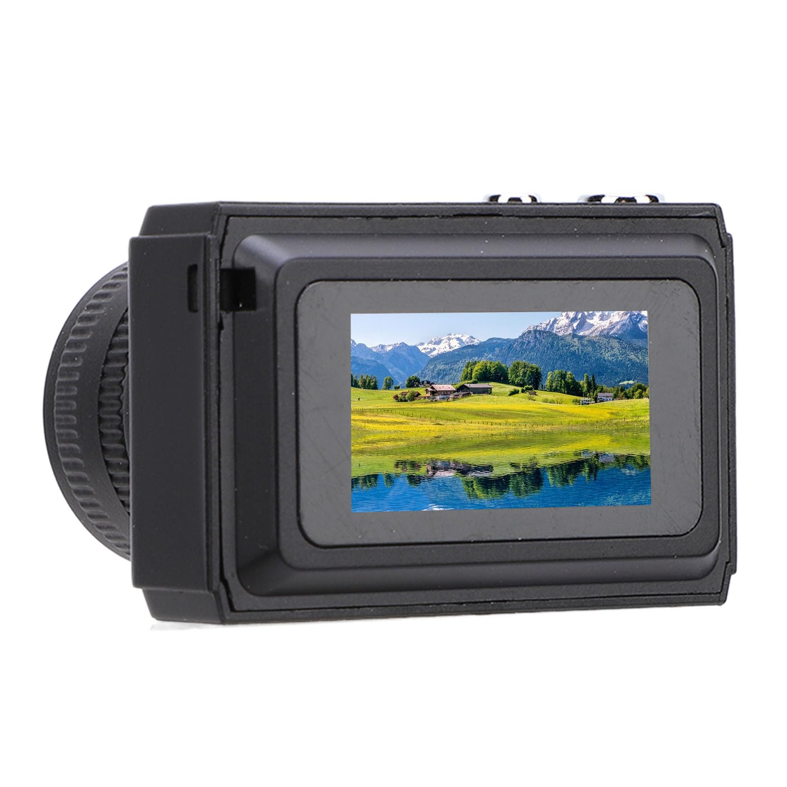 1080P Digital Video Camera with 0.96in Screen - Compact Selfie Camera for Kids, Automatic Loop Recording - Perfect for Vlogging, Travel & Birthday Gifts (Christmas Surprise)
