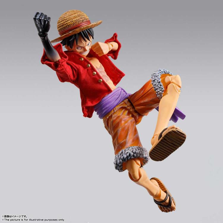Bandai Imagination Works One Piece Monkey D. Luffy Action Figure - Anime Collectible Toy for Fans - Perfect for Display, Gifts, and Anime Decor