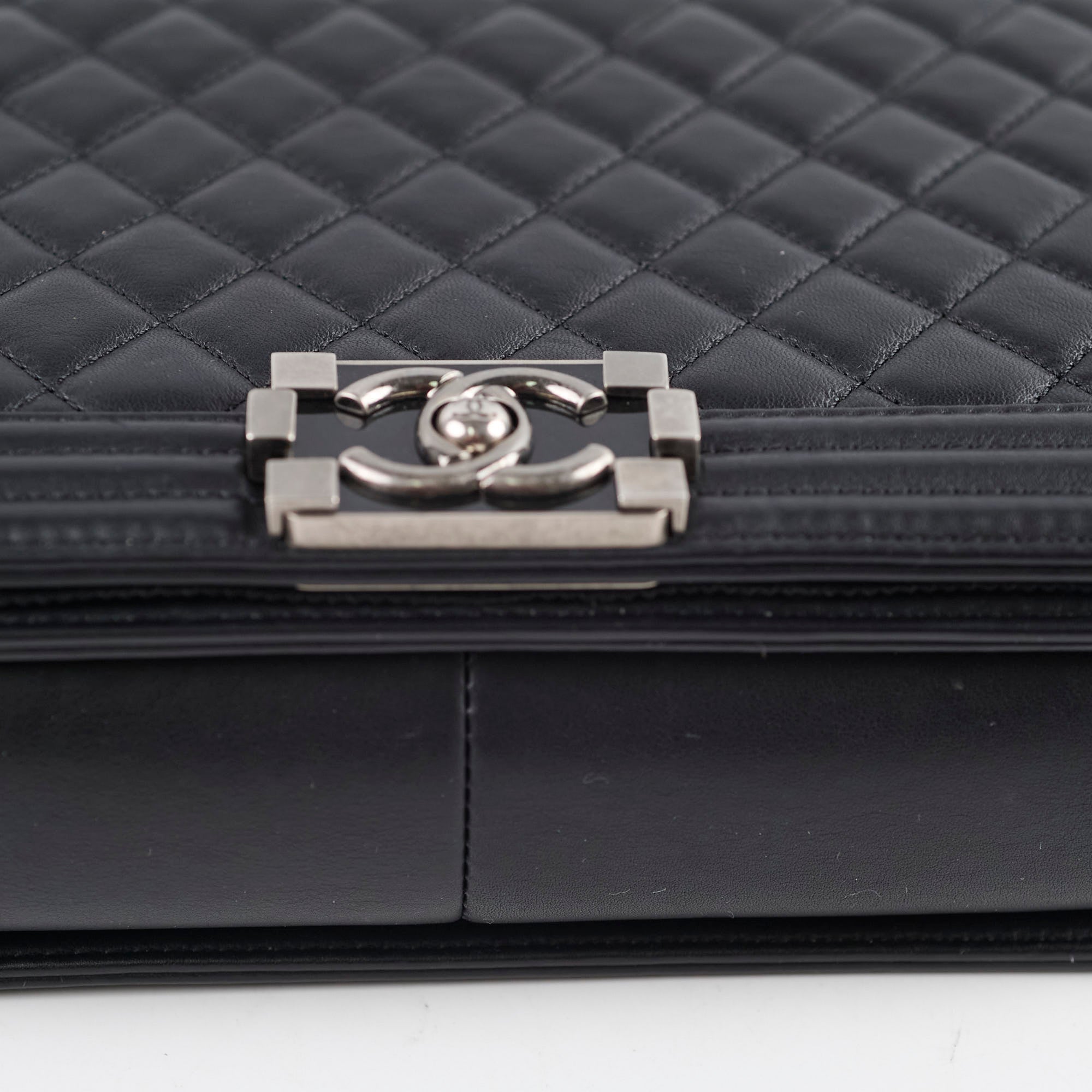 Chanel New Medium Boy Bag Black - Luxury Designer Handbag for Women | Perfect for Evening Parties, Date Nights & Special Occasions