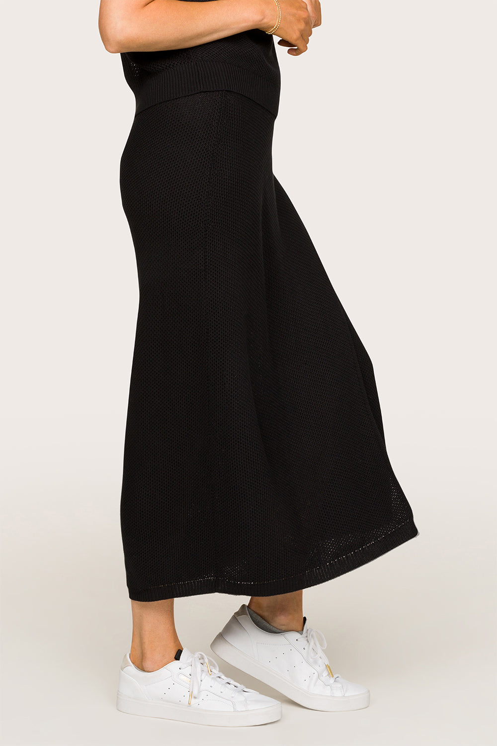 Stylish Black Tropez Skirt for Women - Trendy High Waist A-Line Mini Skirt | Perfect for Casual Outings, Date Nights & Summer Vacations